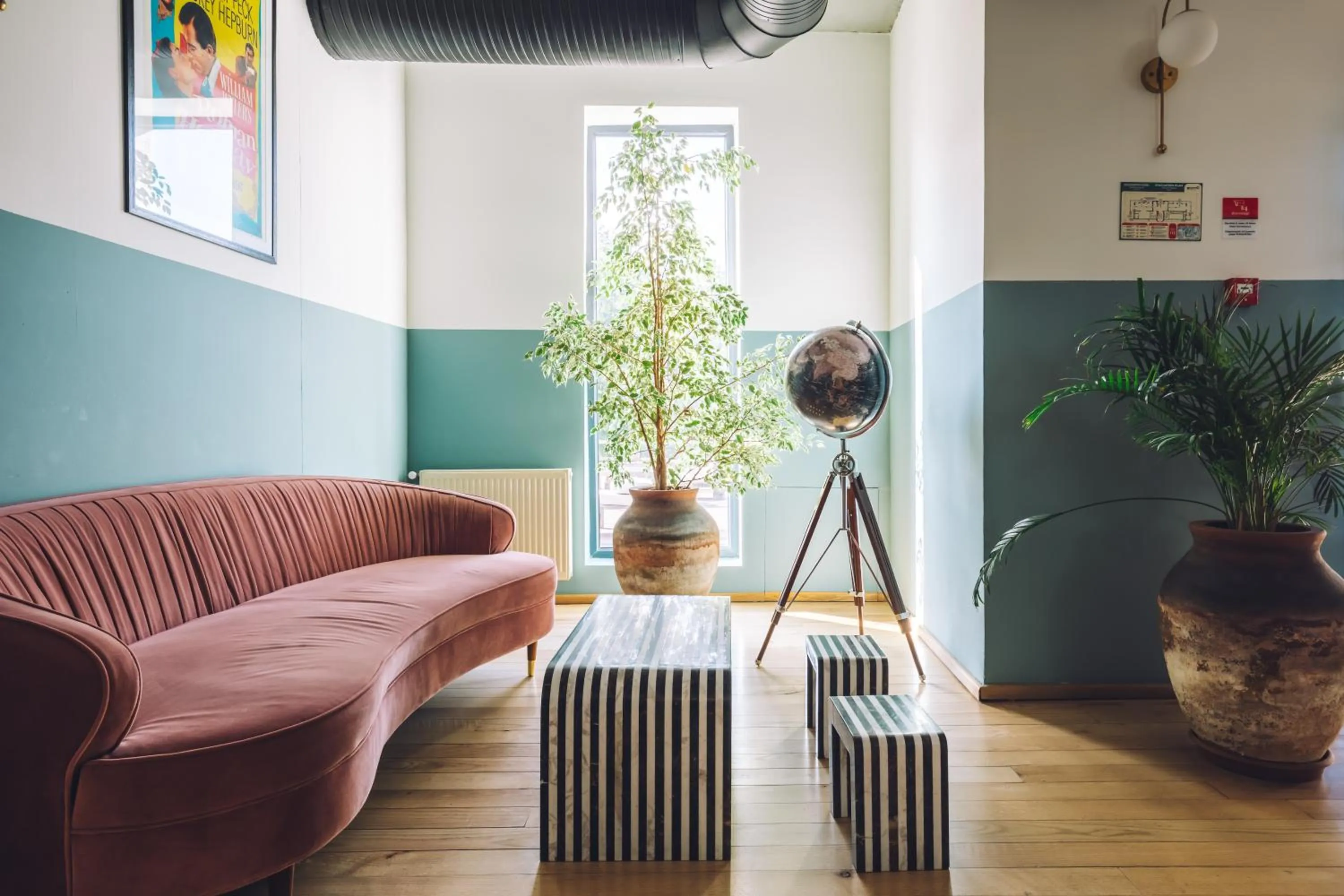 Seating area in Intourist Kazbegi