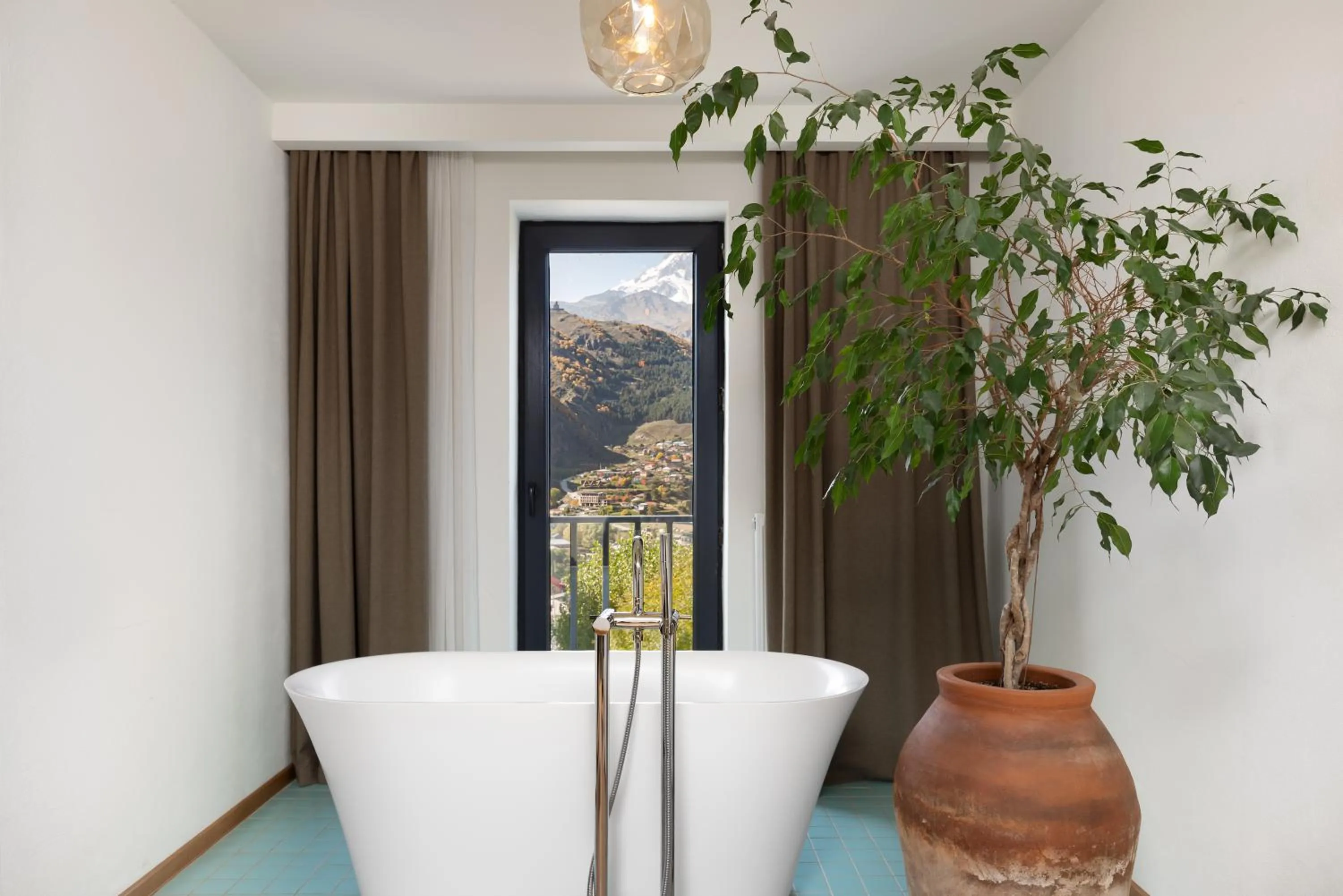 Mountain view in Intourist Kazbegi