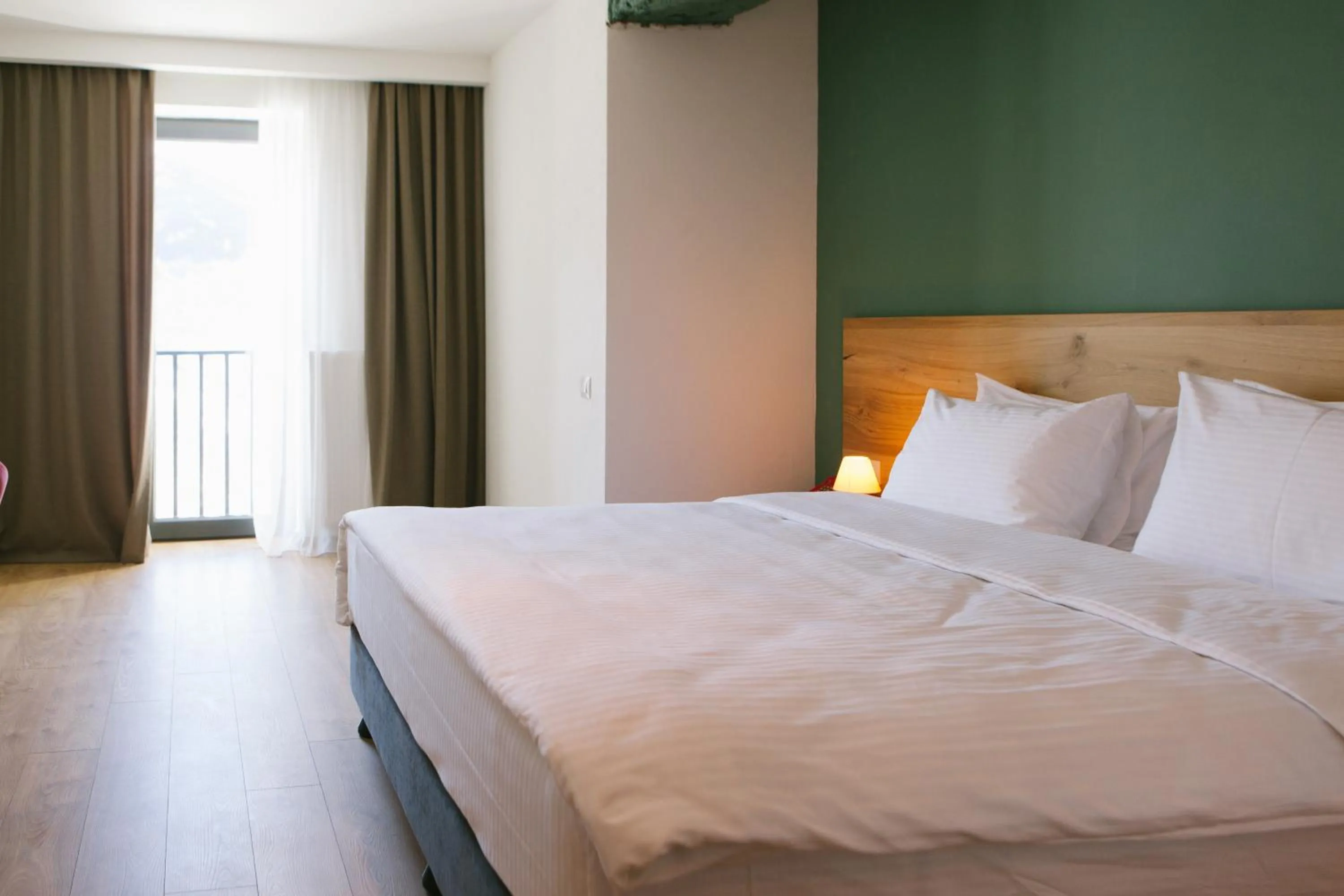 Bed in Intourist Kazbegi