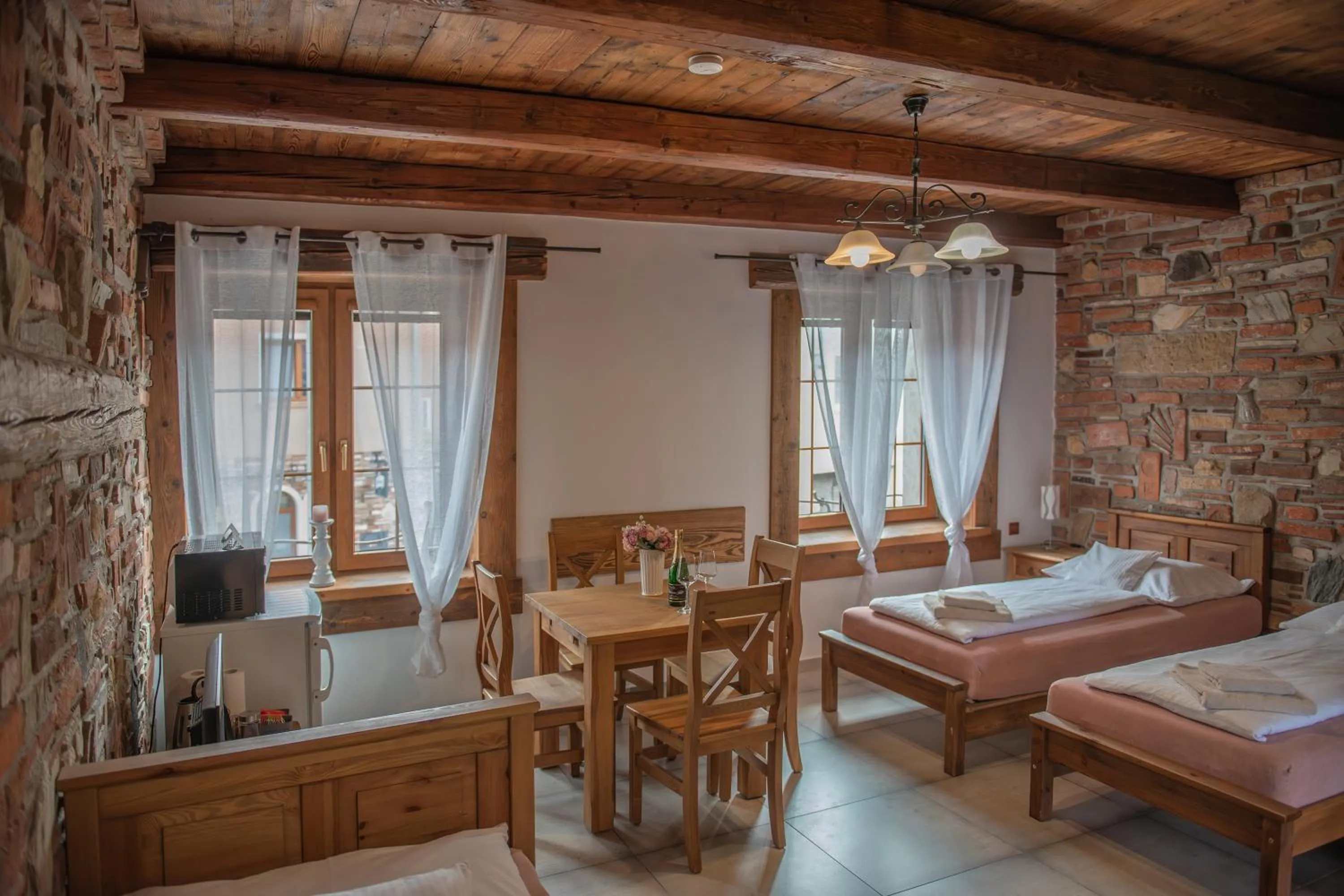 Quadruple Room - single occupancy in Penzion U Pece