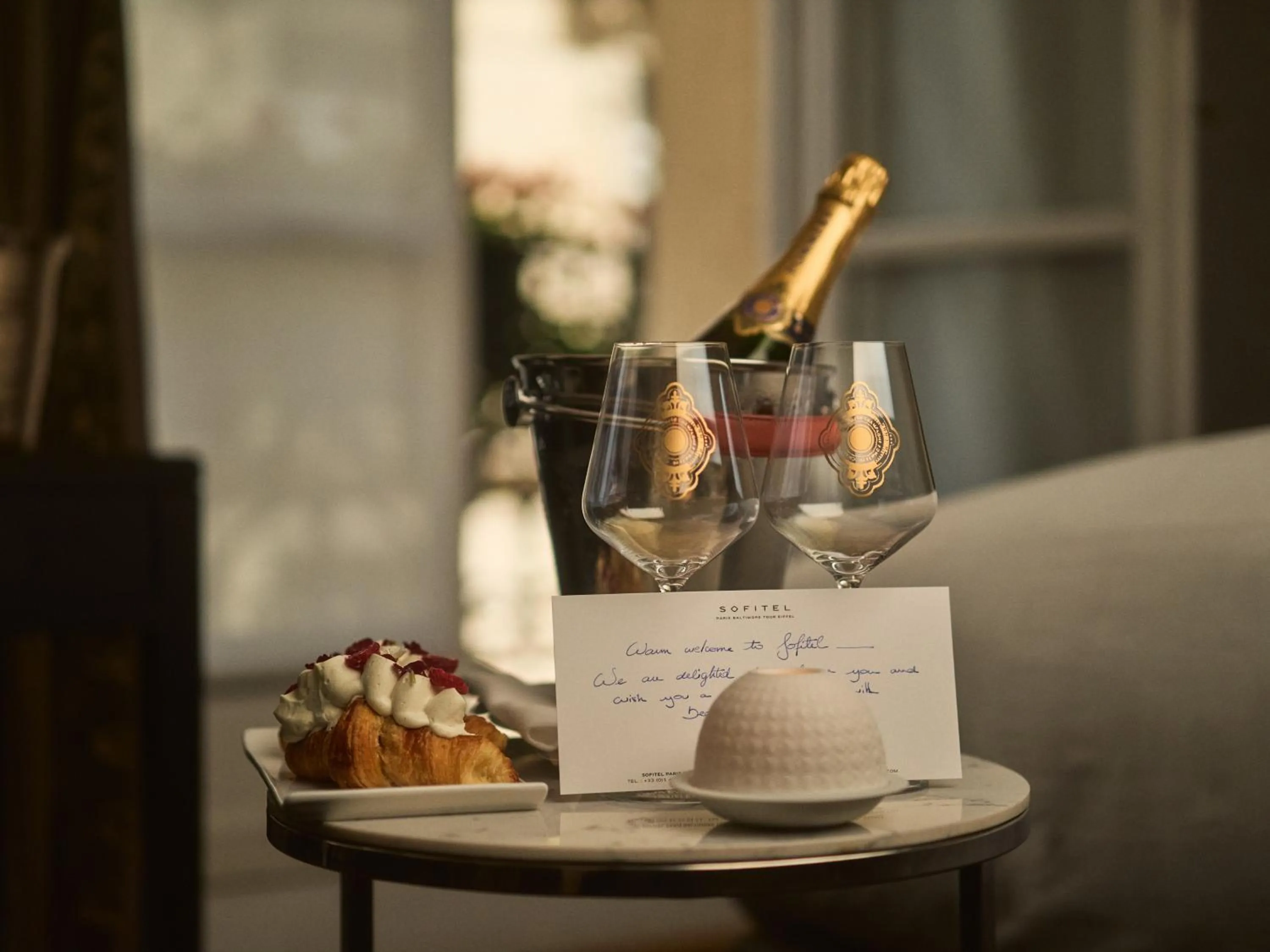 Bedroom in Sofitel Paris Baltimore Tour Eiffel