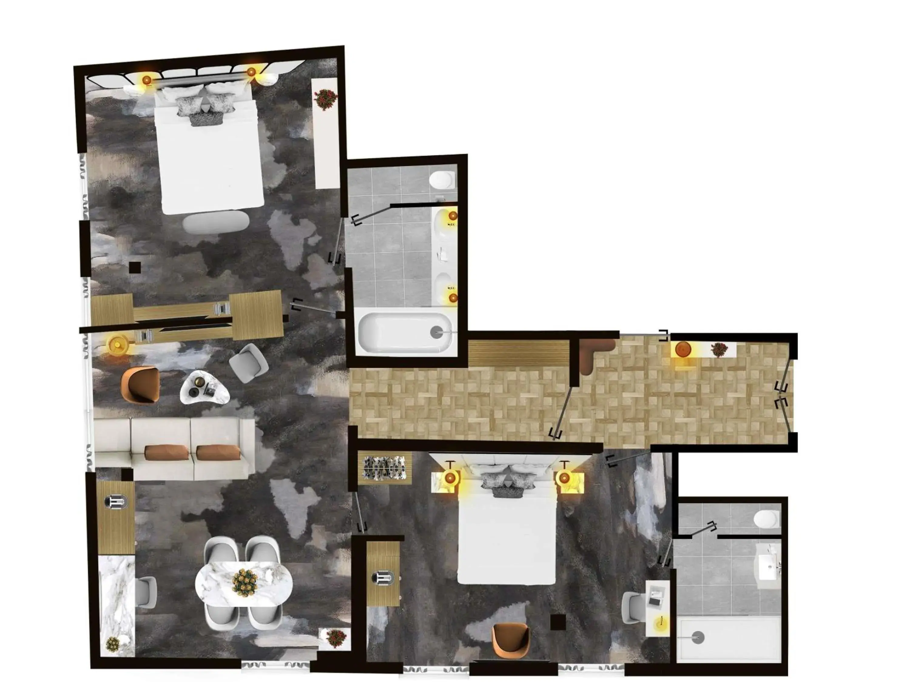 Eiffel Prestige Suite with King and Queen Beds and City View in Sofitel Paris Baltimore Tour Eiffel Eiffel Prestige Suite with King and Queen Beds and City View in Sofitel Paris Baltimore Tour Eiffel