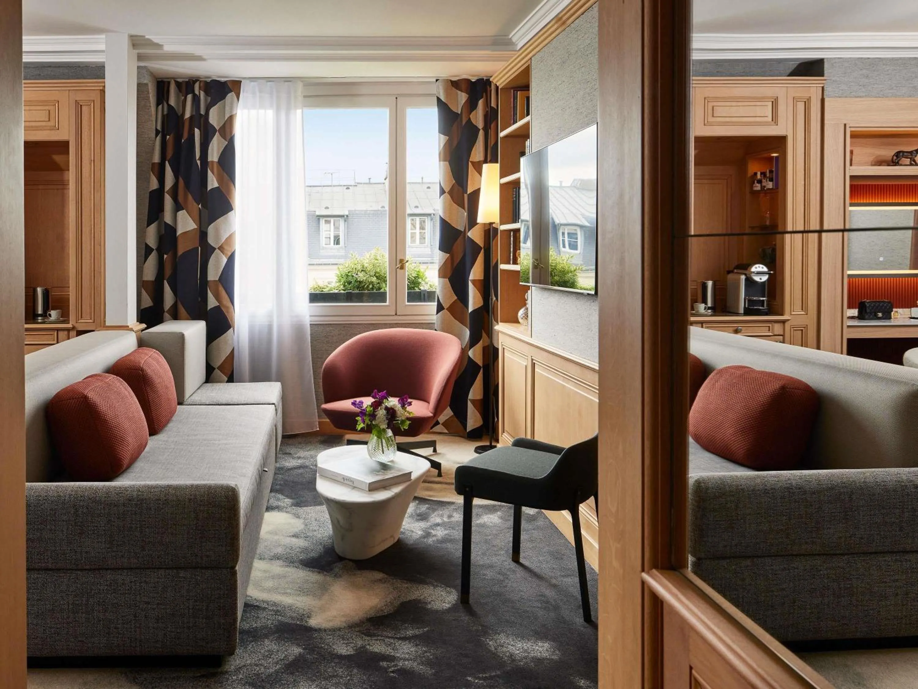 Bedroom in Sofitel Paris Baltimore Tour Eiffel