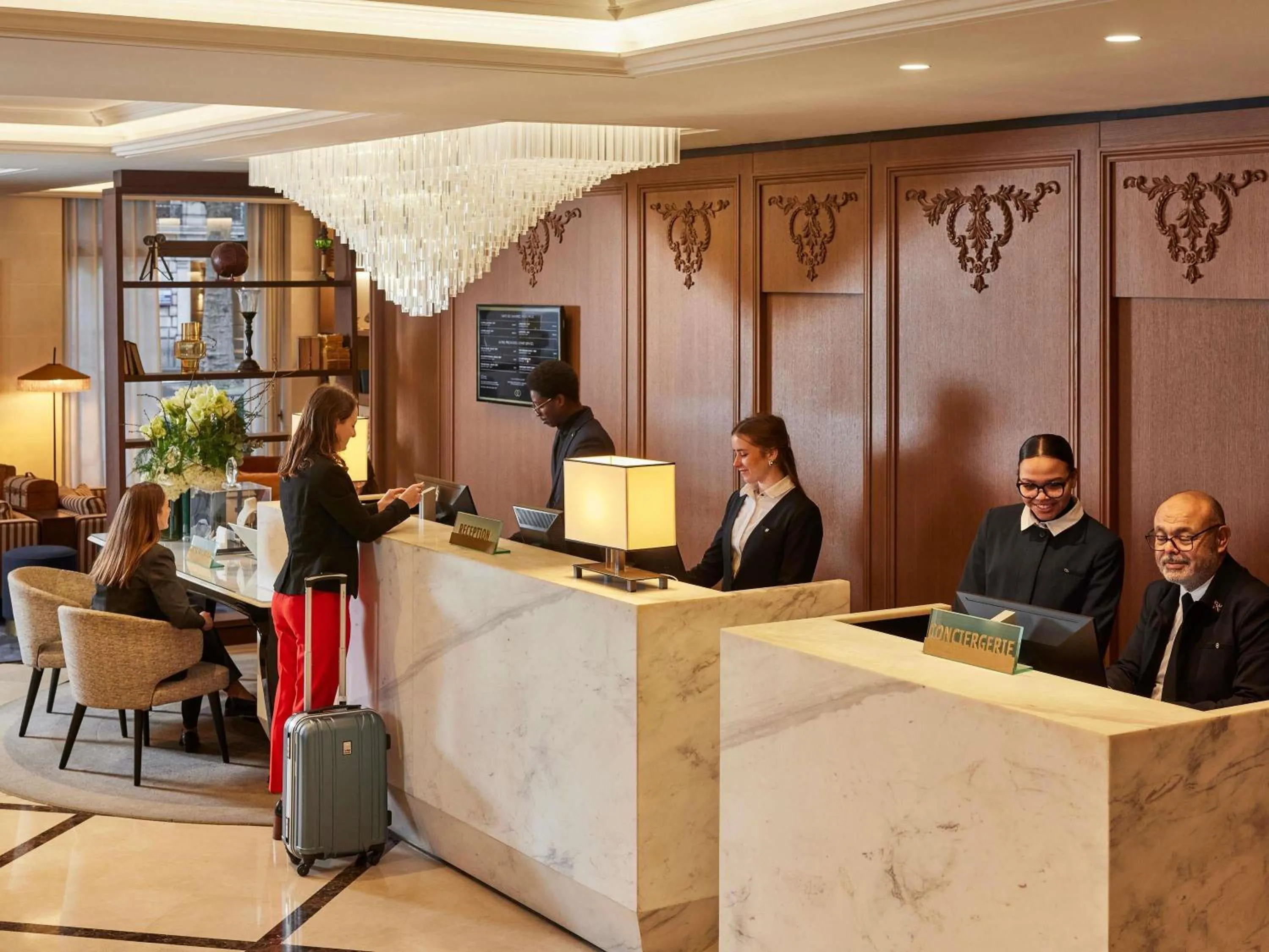 Property building in Sofitel Paris Baltimore Tour Eiffel