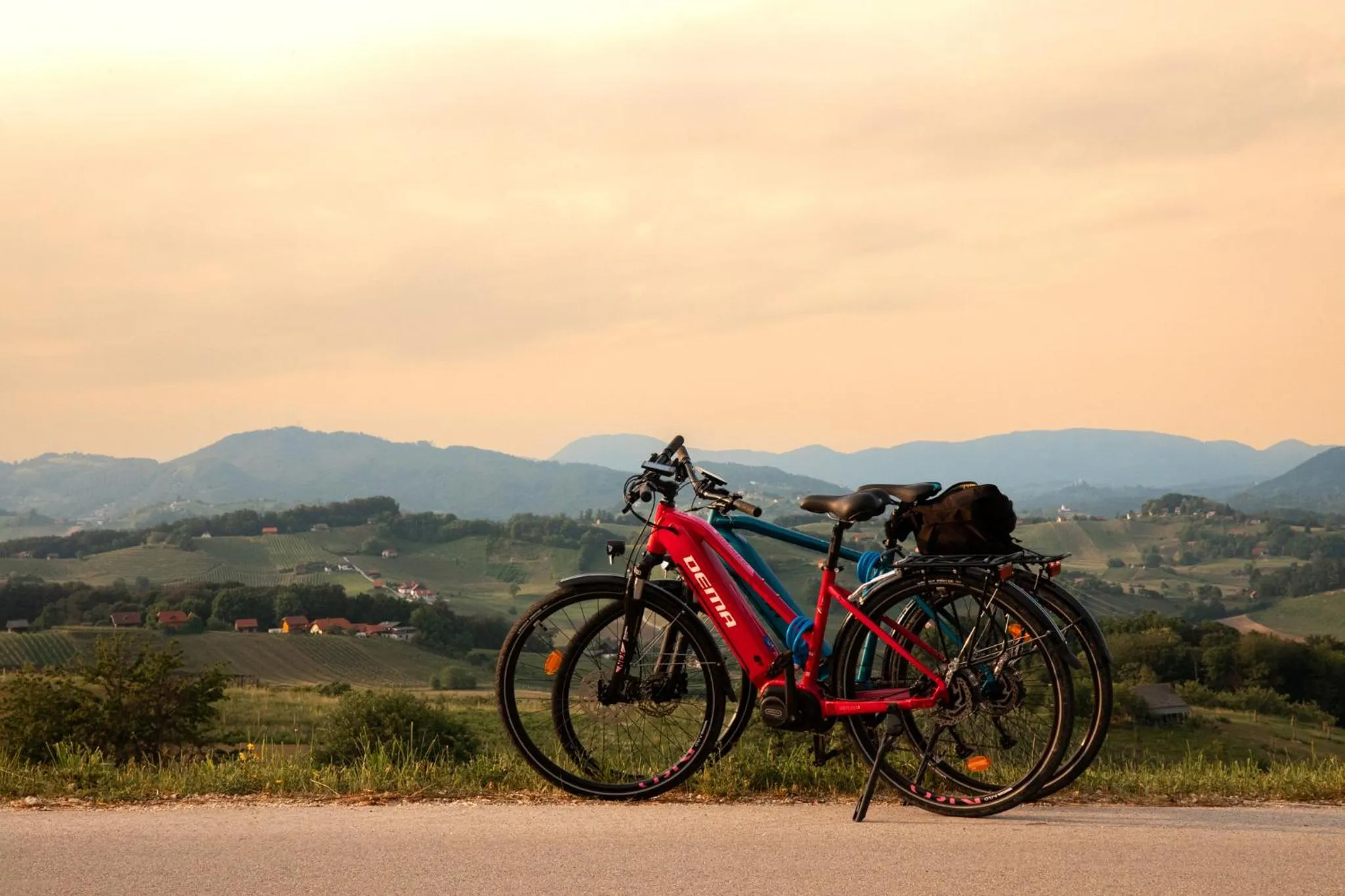 Cycling in Kozjanski dvor