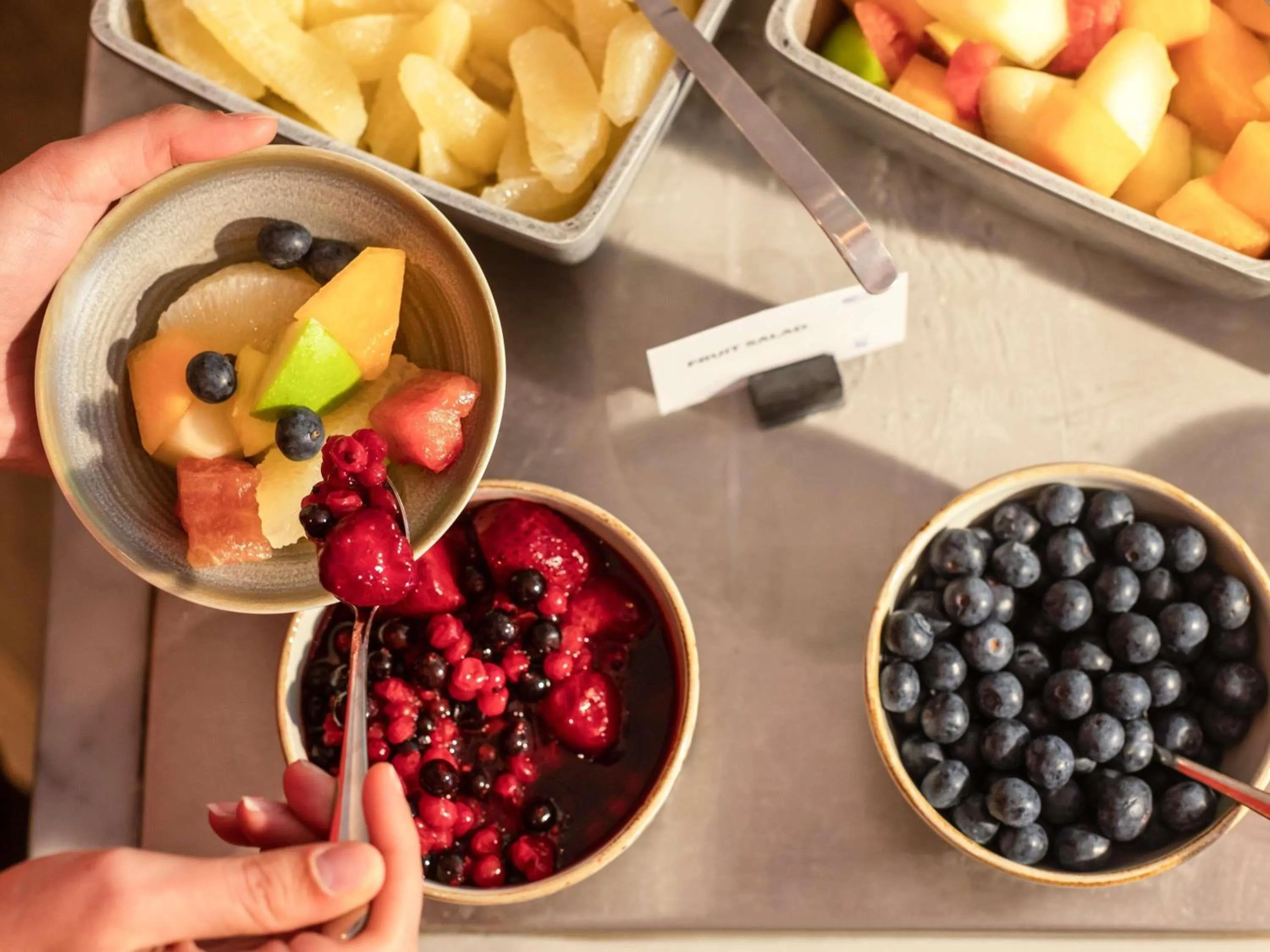 Breakfast in Novotel Paris Roissy CDG Convention