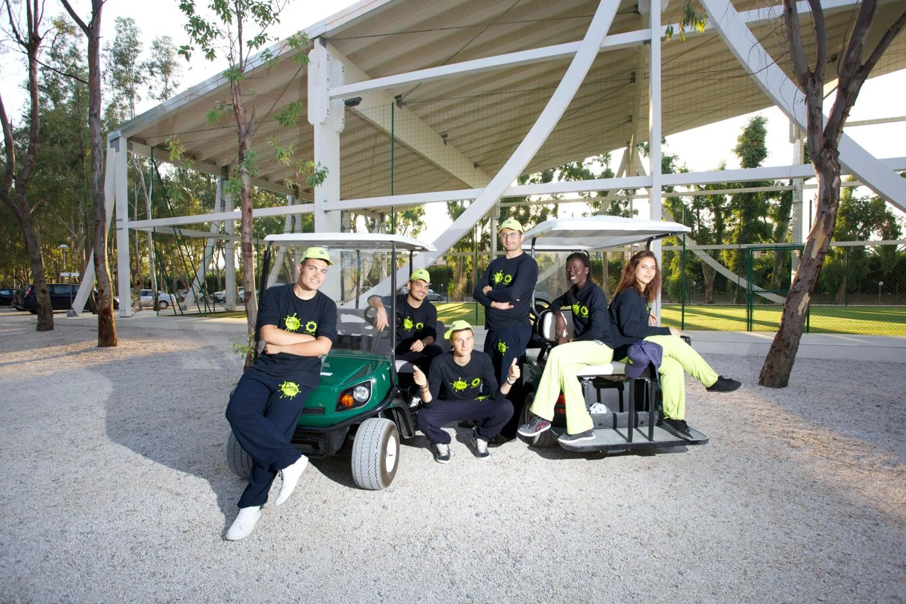 People in Sira Resort