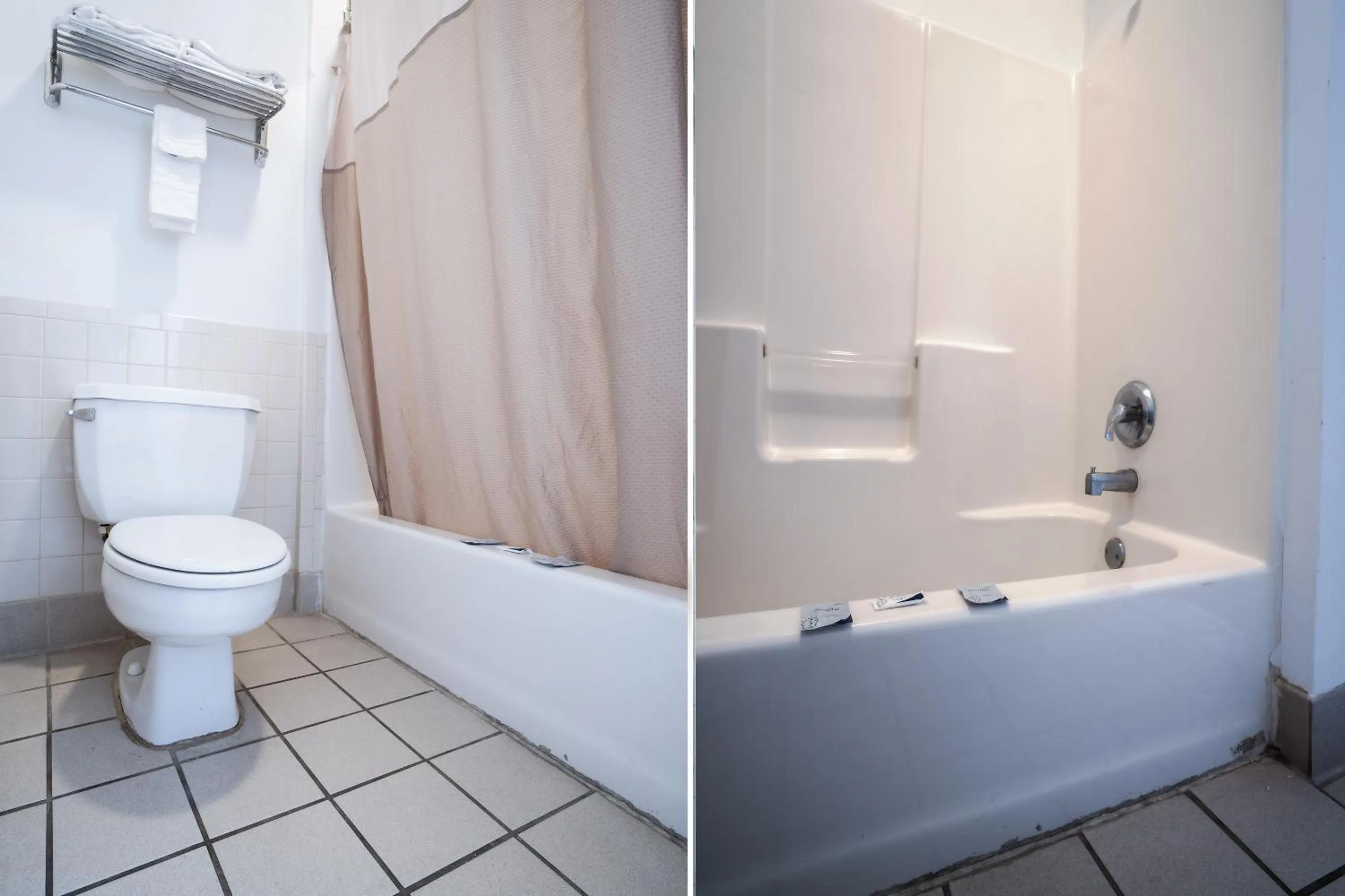 Bath in Island Inn By OYO Galveston Beach, TX