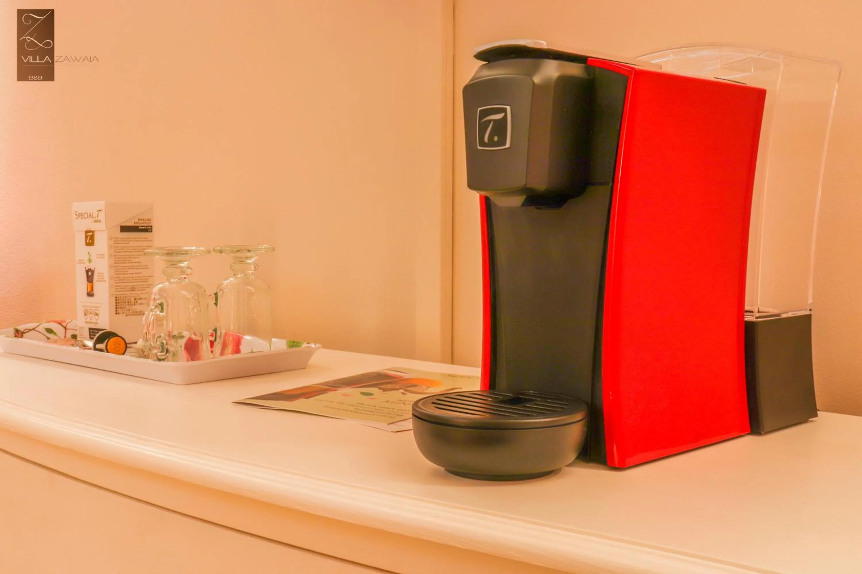 Coffee/tea facilities in Villa Zawaia B&B