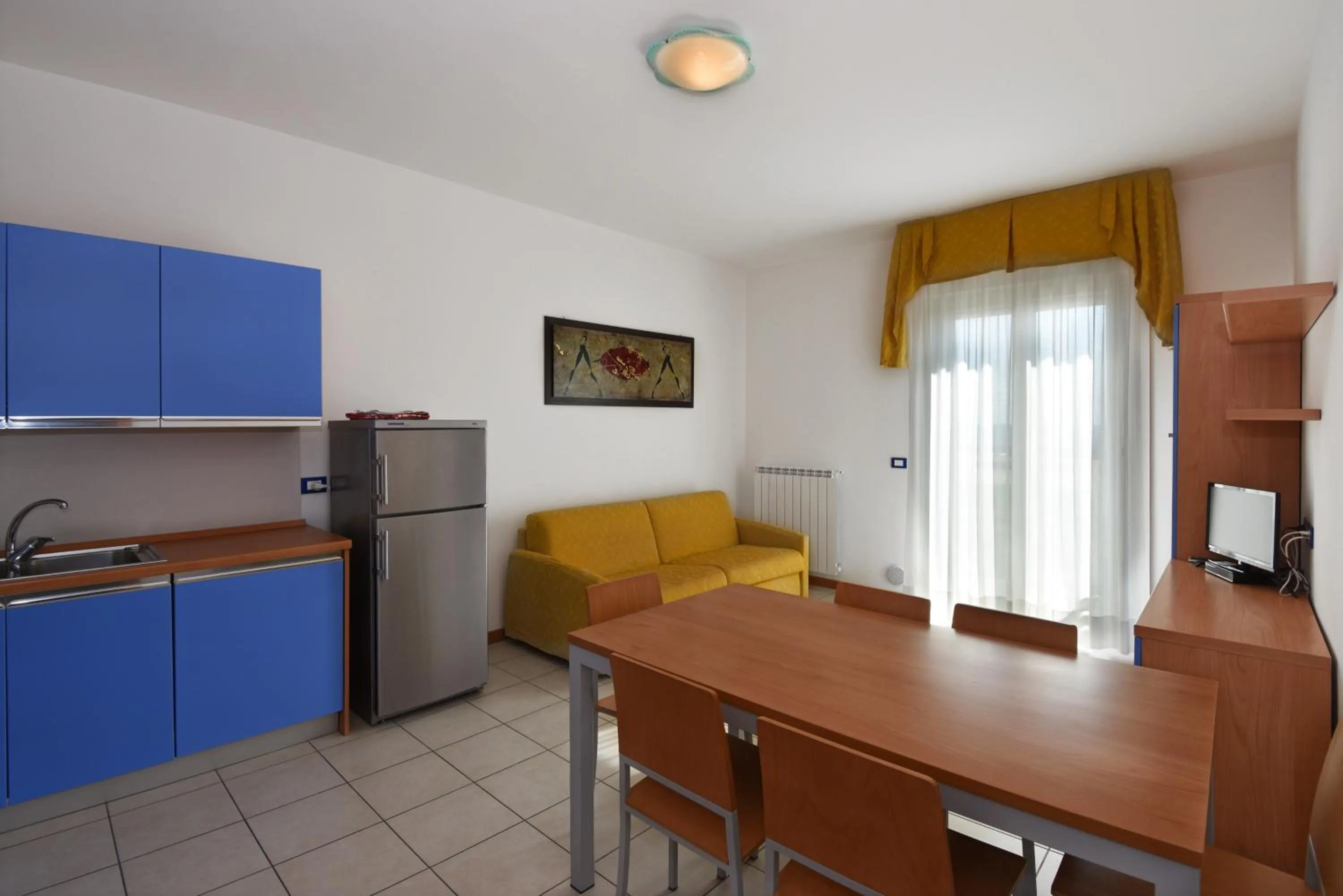 Kitchen or kitchenette in Hotel Villa Olga