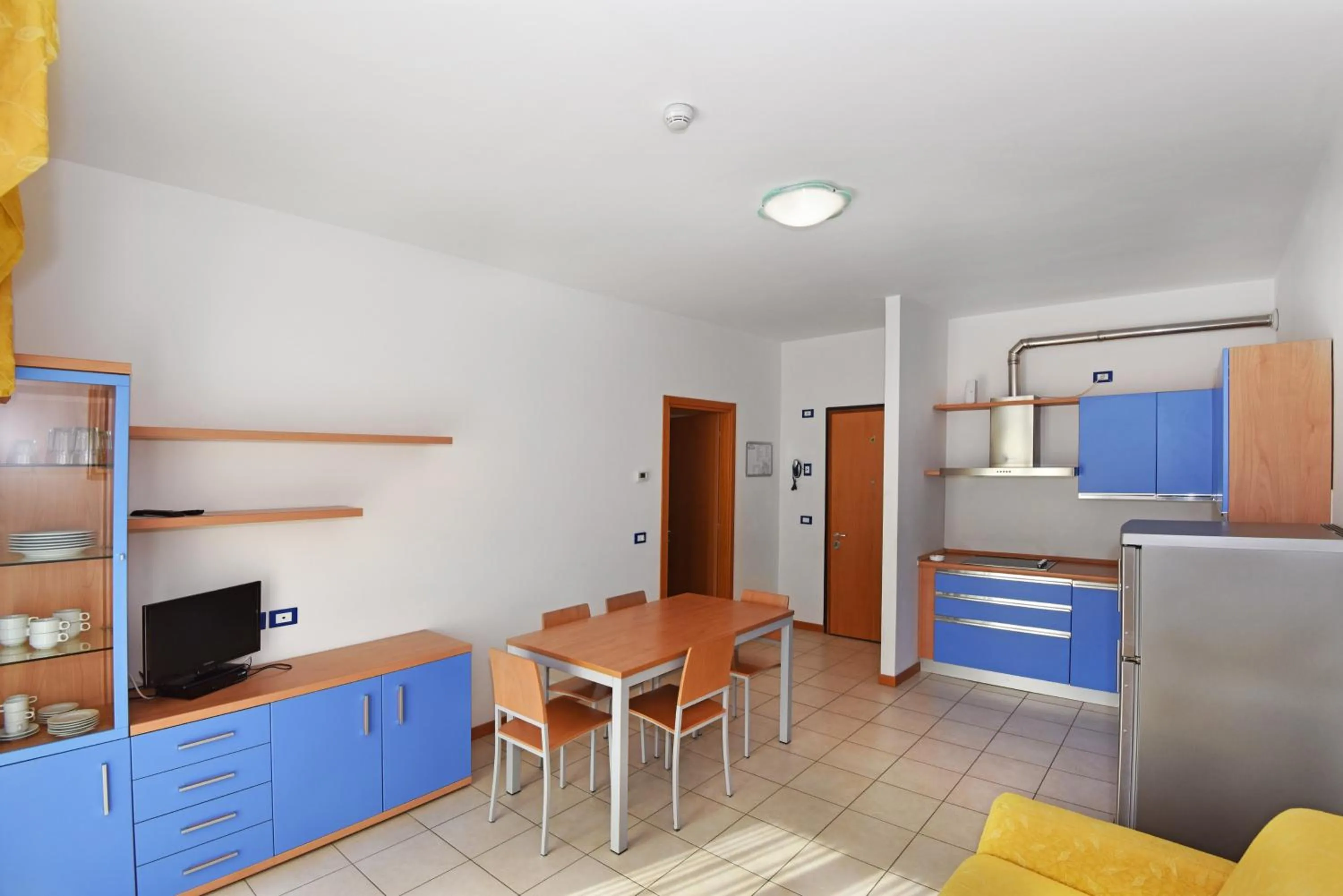 Kitchen or kitchenette in Hotel Villa Olga