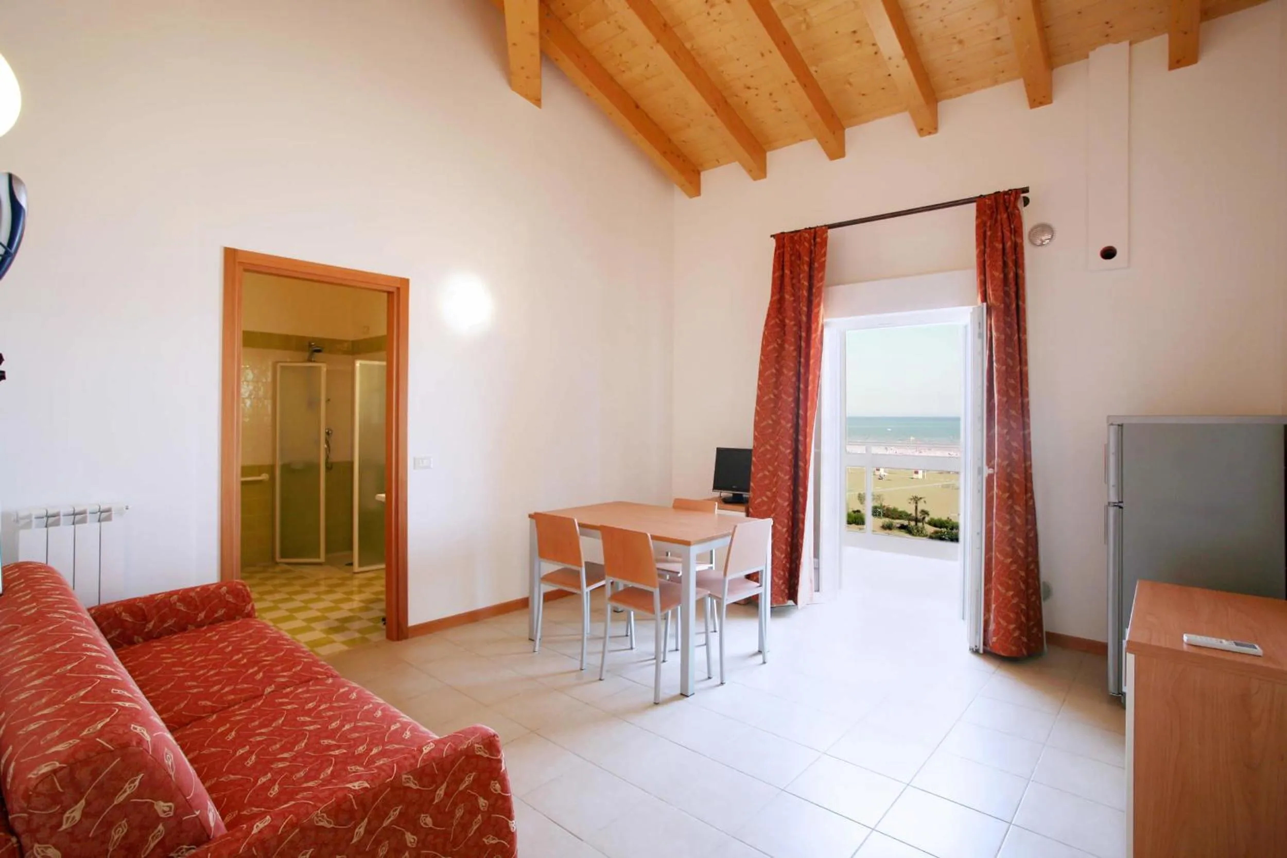 Kitchen or kitchenette in Hotel Villa Olga