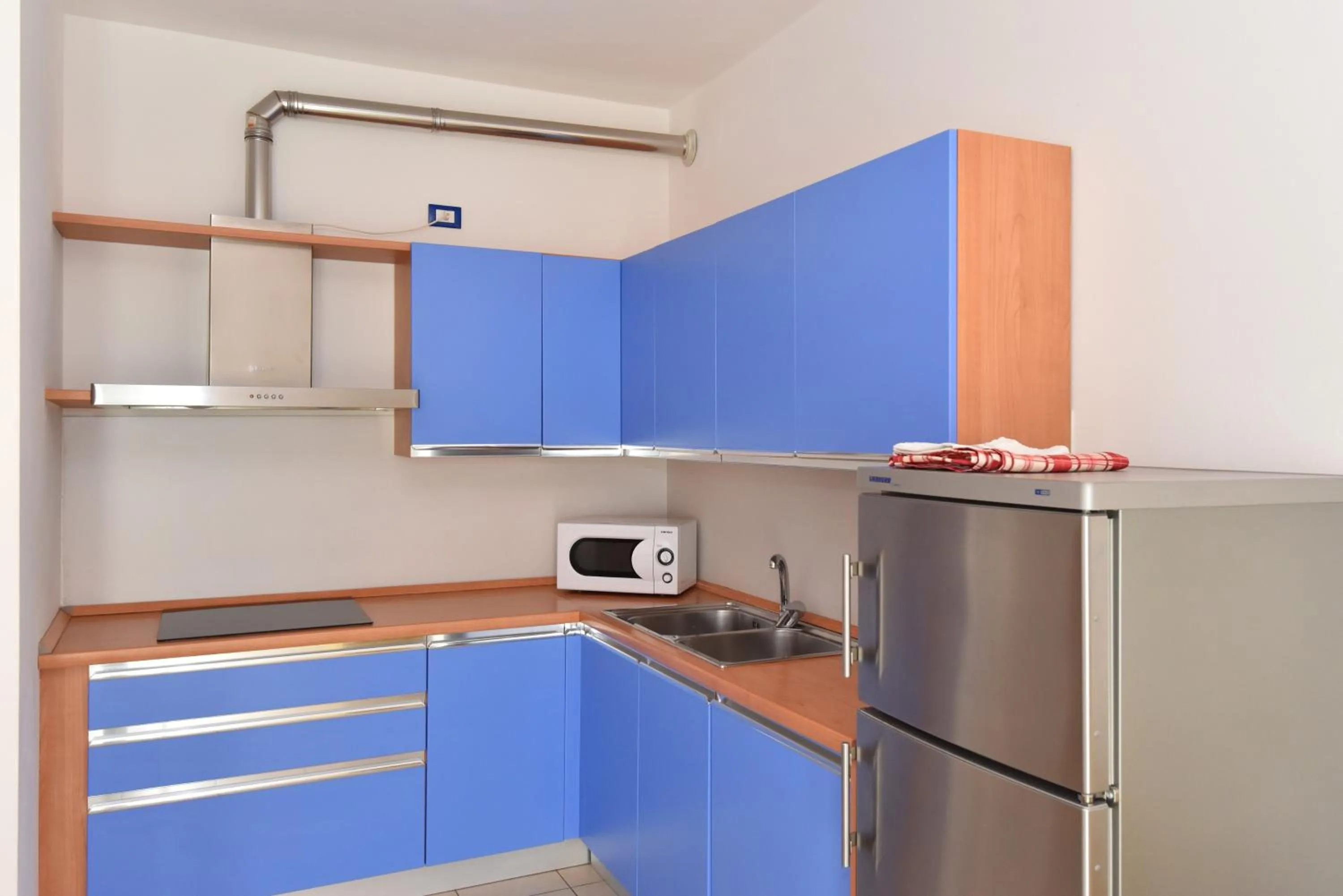 Kitchen or kitchenette in Hotel Villa Olga