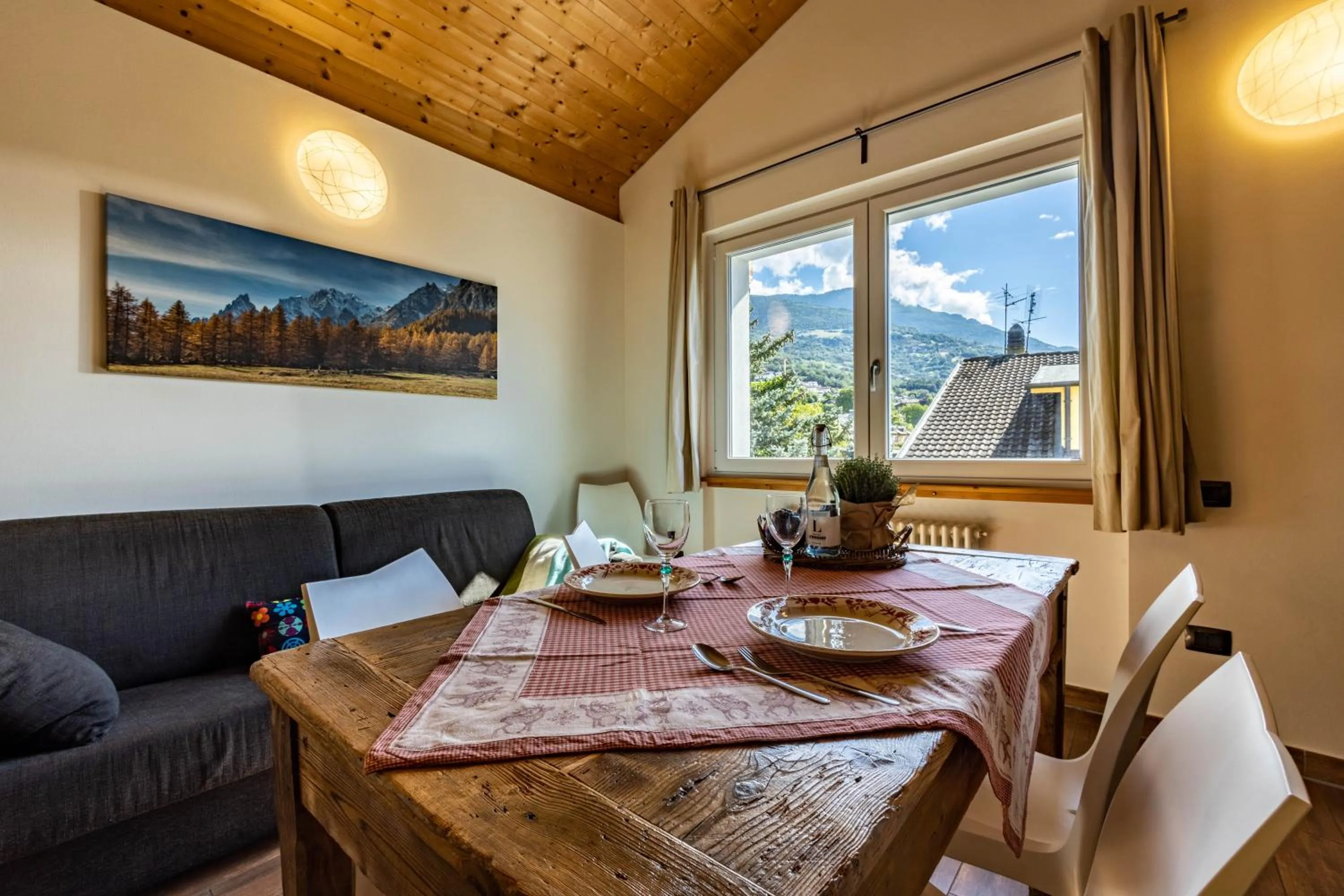 Dining area in Case Appartamenti Vacanze Da Cien