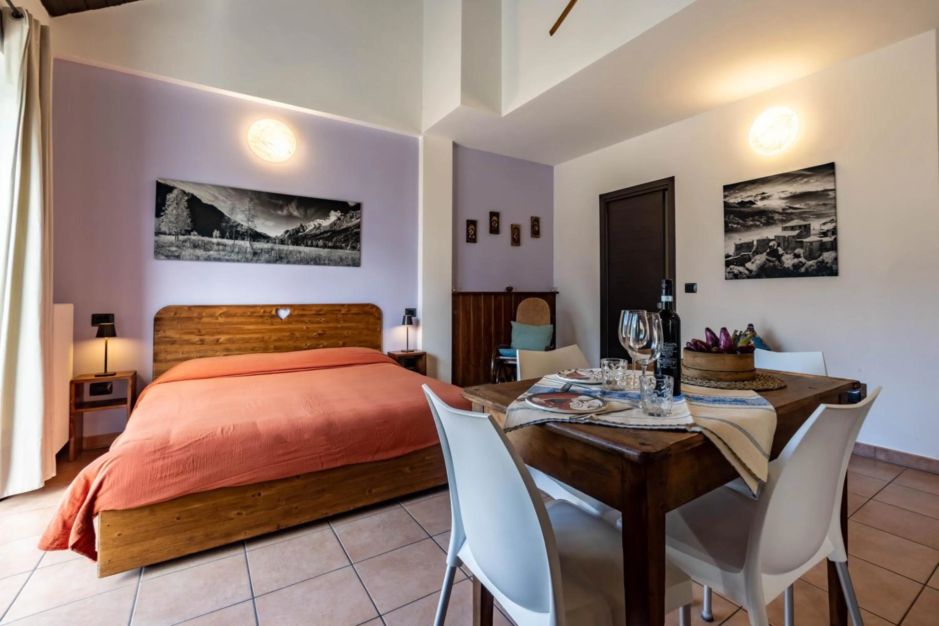 Bedroom, Bed in Case Appartamenti Vacanze Da Cien