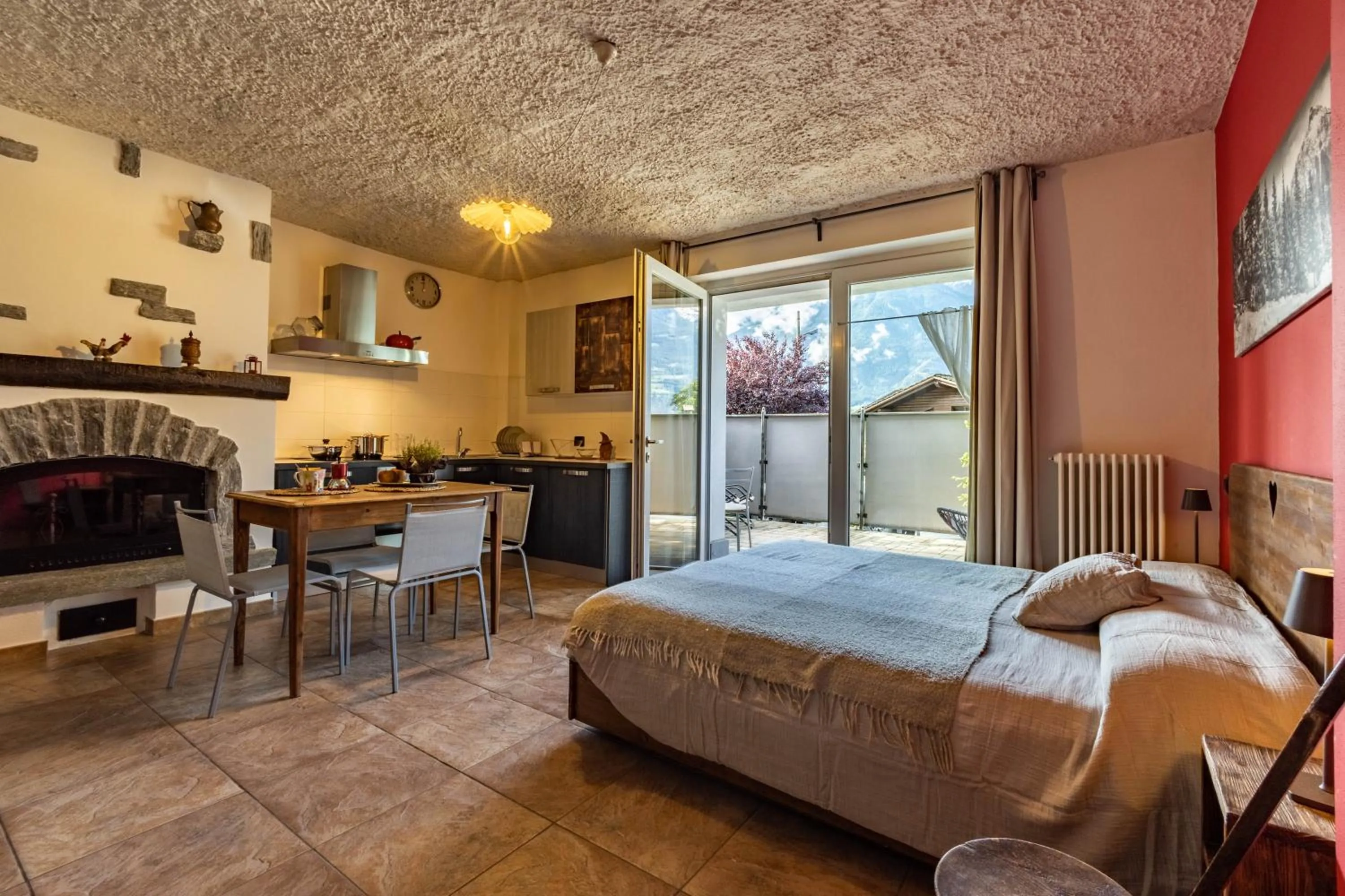 Bedroom, Bed in Case Appartamenti Vacanze Da Cien