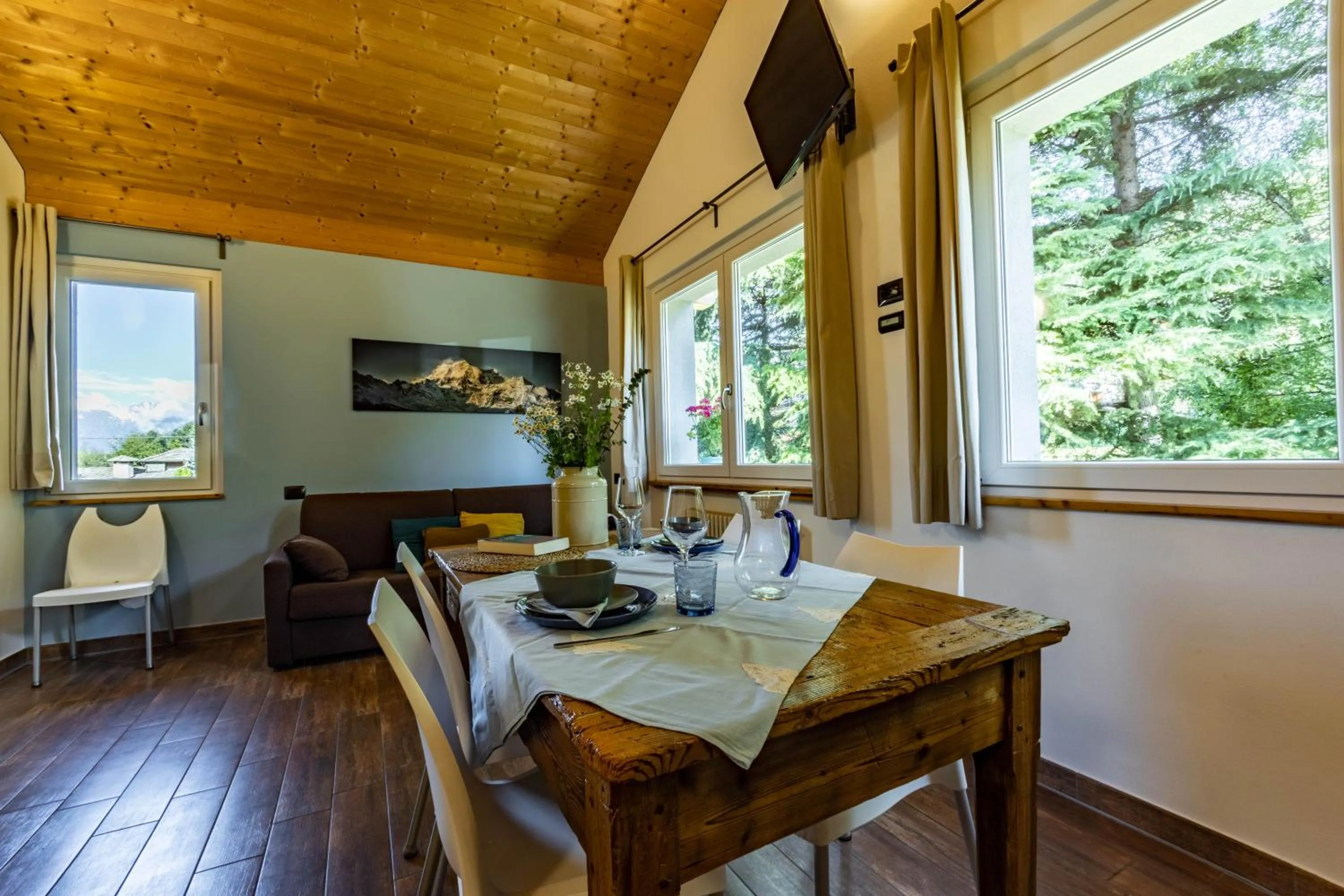 Kitchen or kitchenette in Case Appartamenti Vacanze Da Cien