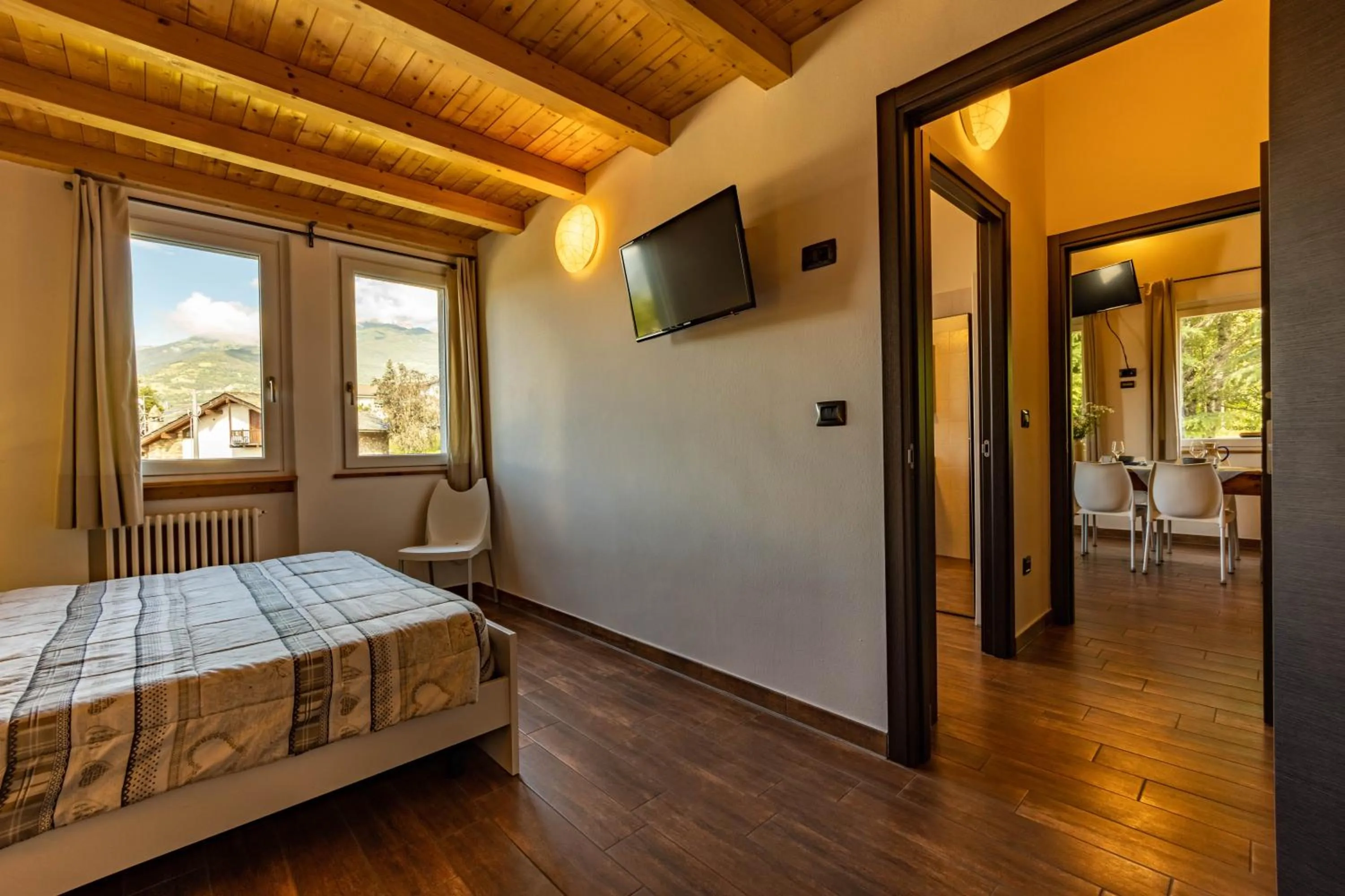 Bedroom, Bed in Case Appartamenti Vacanze Da Cien