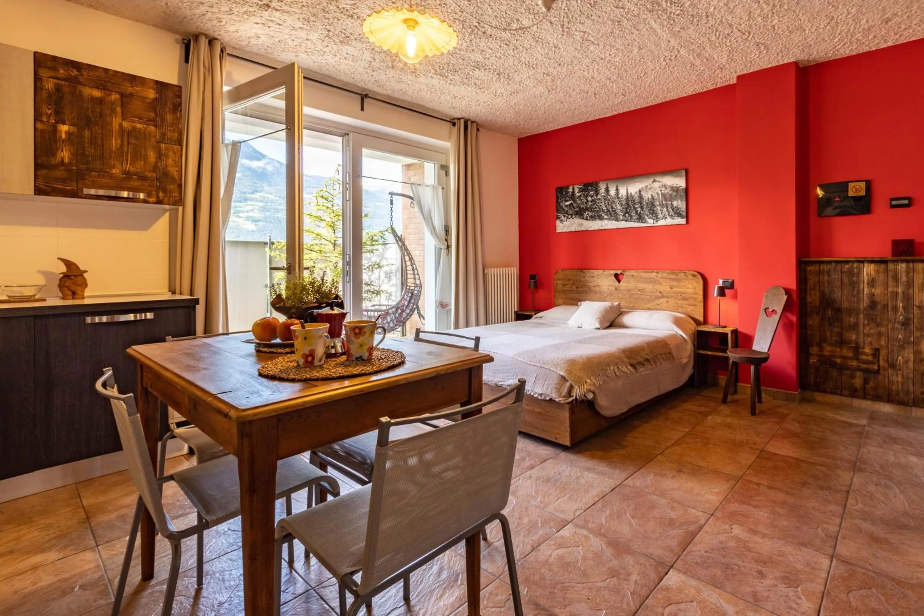 Bedroom, Bed in Case Appartamenti Vacanze Da Cien