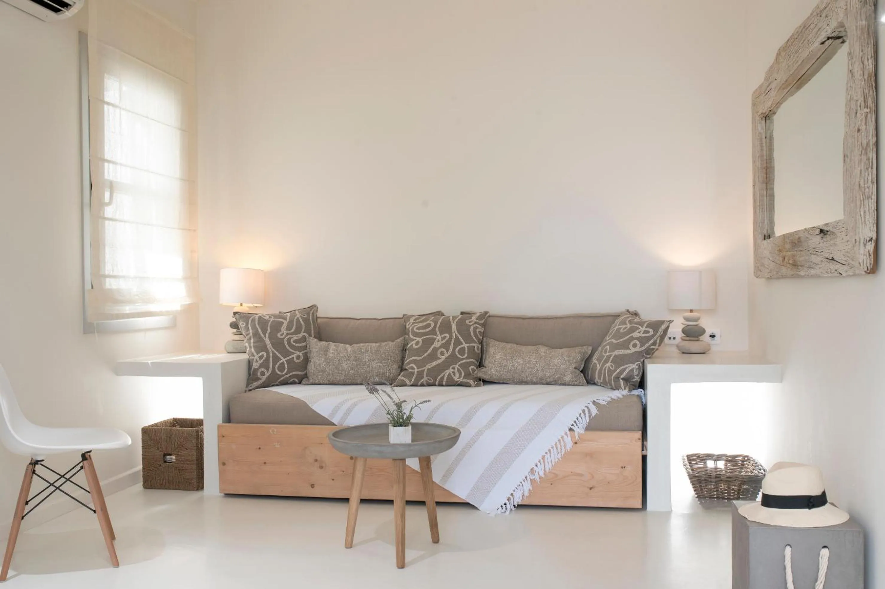 Day, Bed in Skyros Ammos Hotel