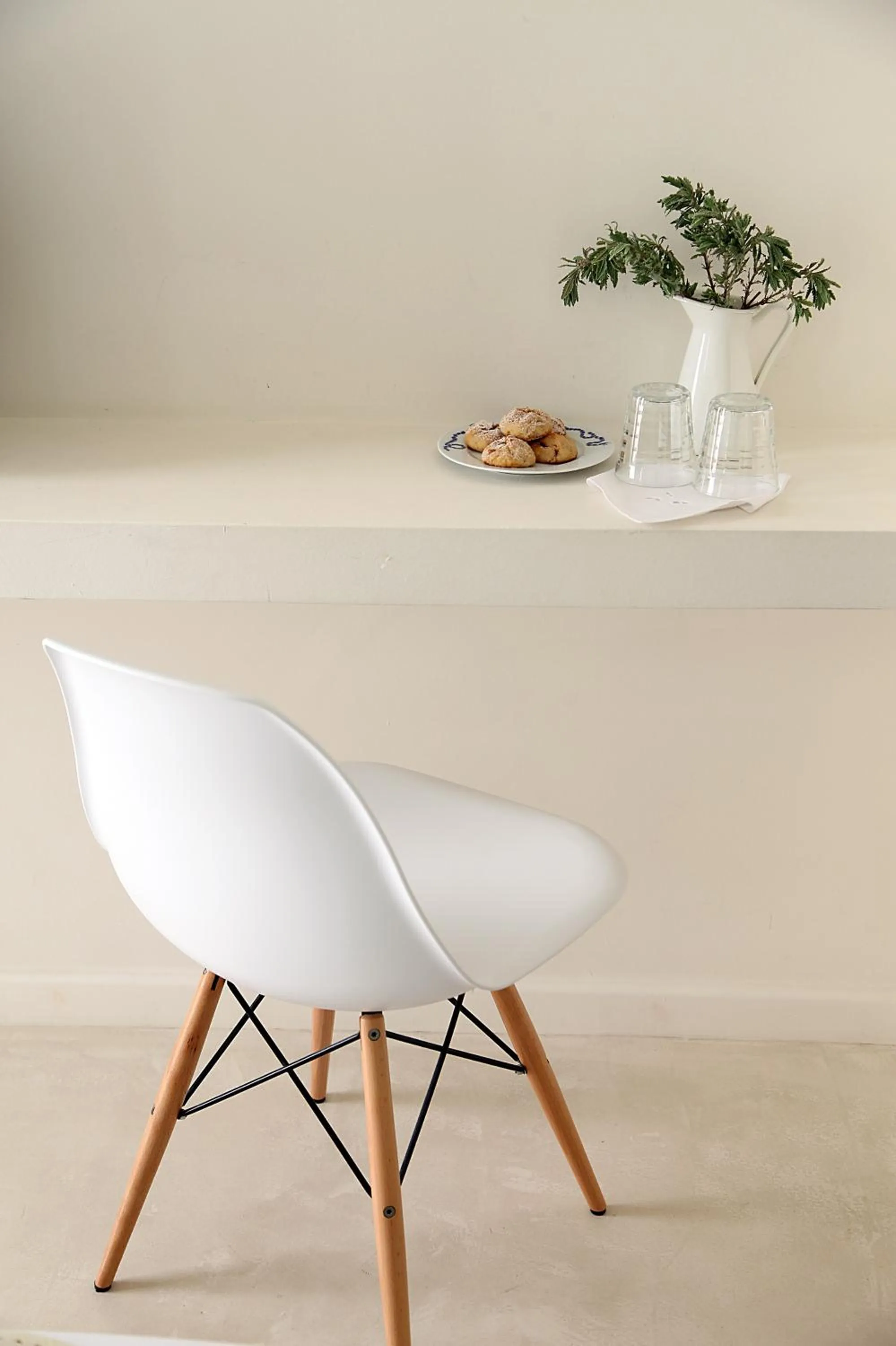 Seating area in Skyros Ammos Hotel