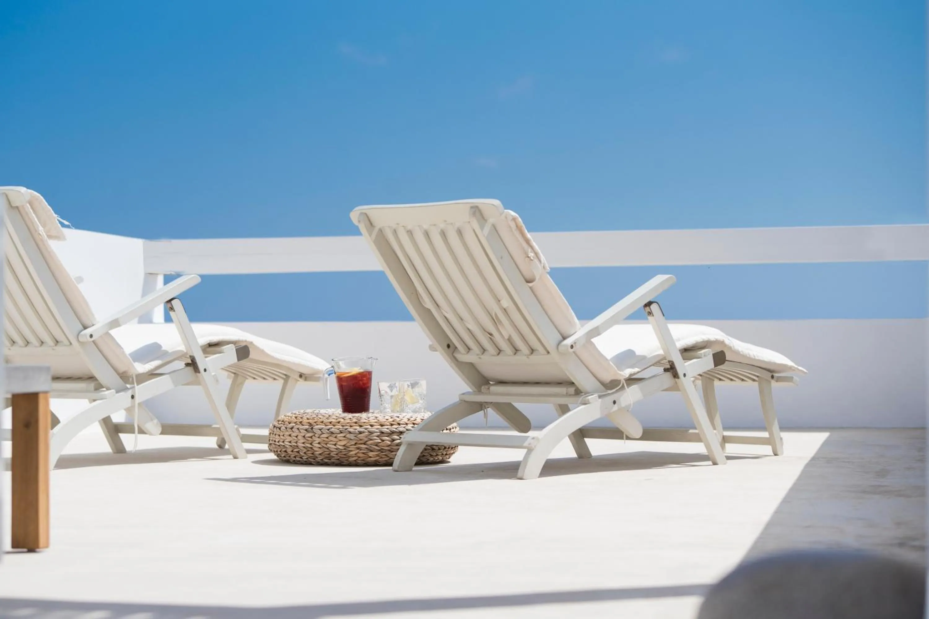 Patio in Skyros Ammos Hotel
