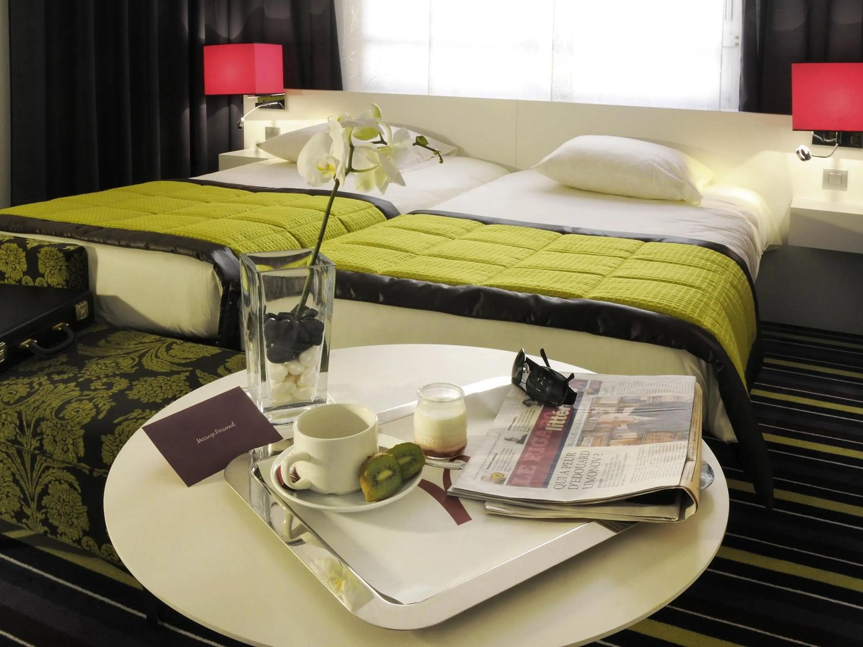 Bedroom, Bed in Mercure Nice Promenade Des Anglais