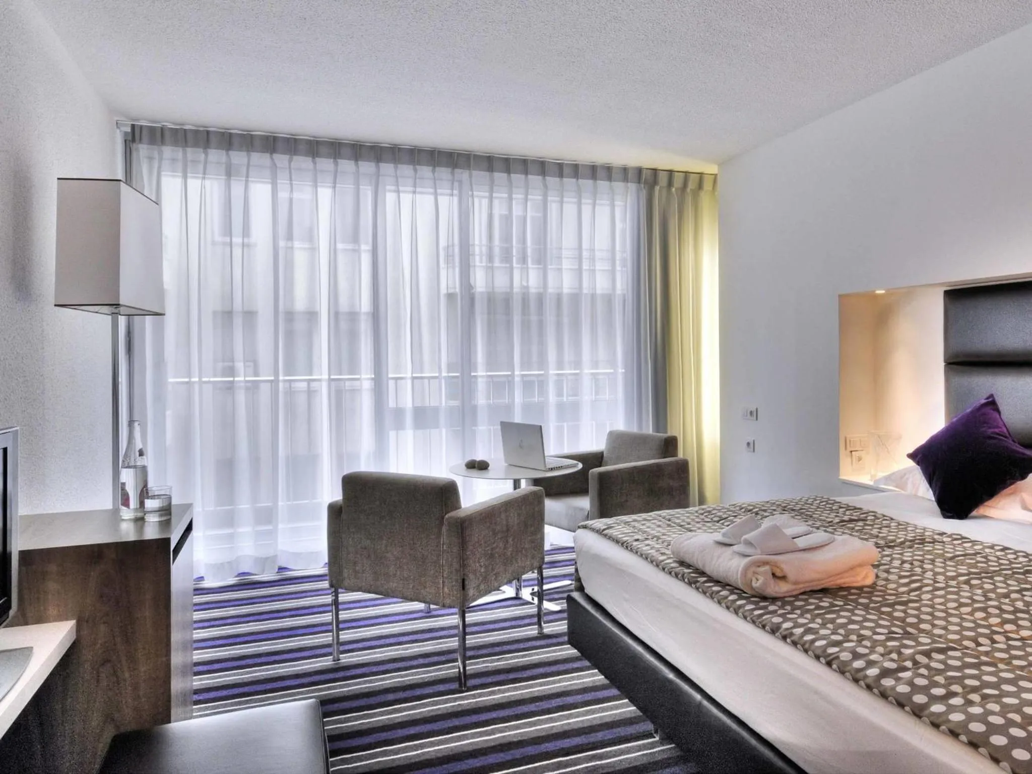 Bedroom, Bed in Mercure Nice Promenade Des Anglais