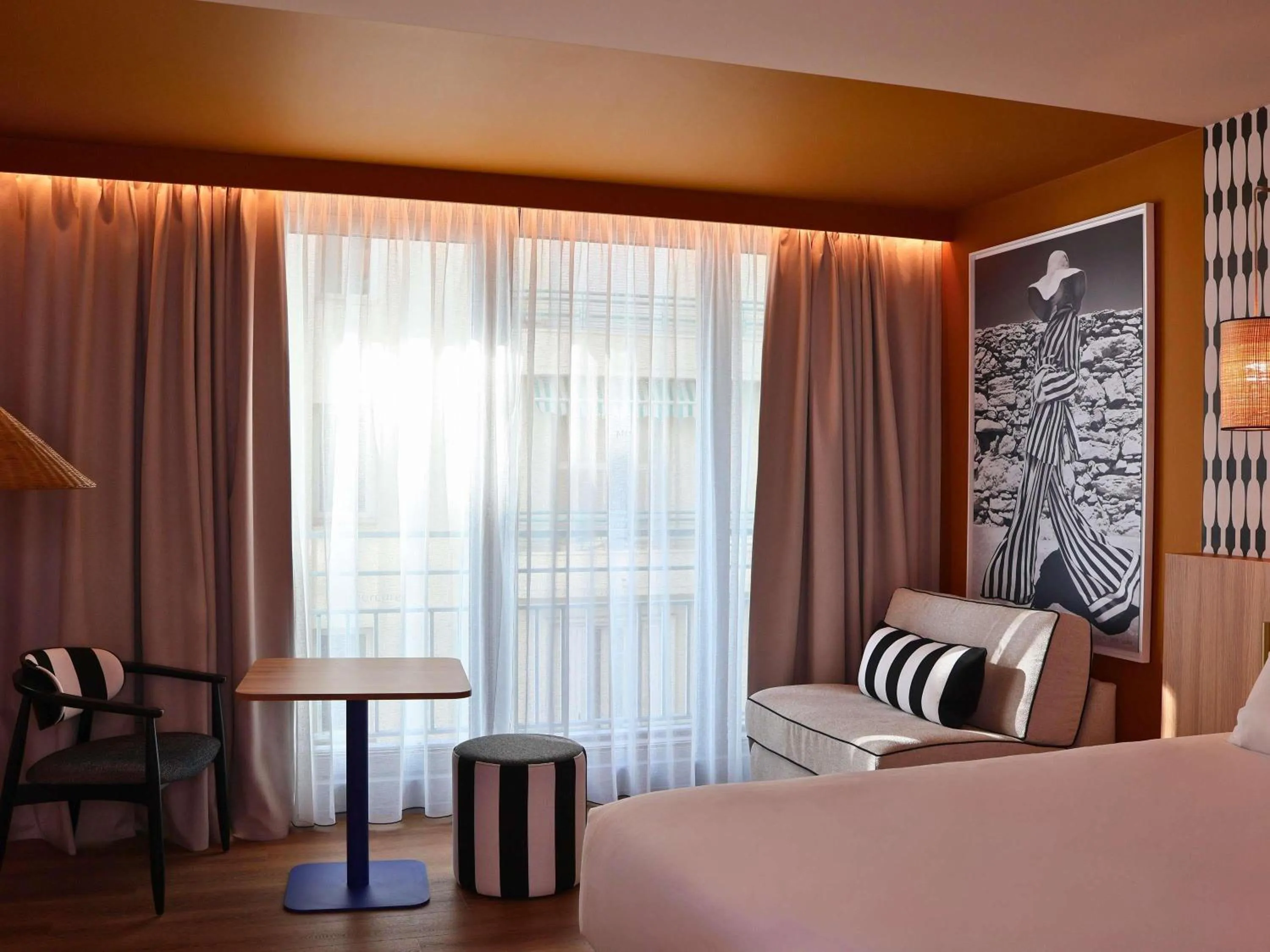 Bedroom, Bed in Mercure Nice Promenade Des Anglais