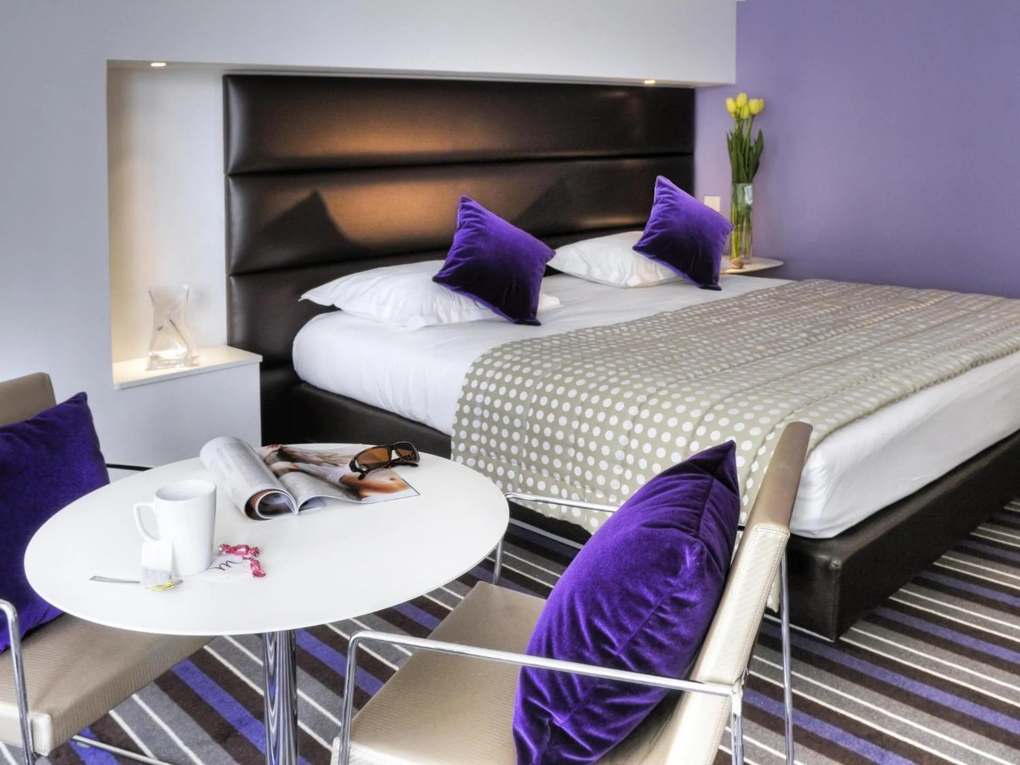 Bedroom, Bed in Mercure Nice Promenade Des Anglais