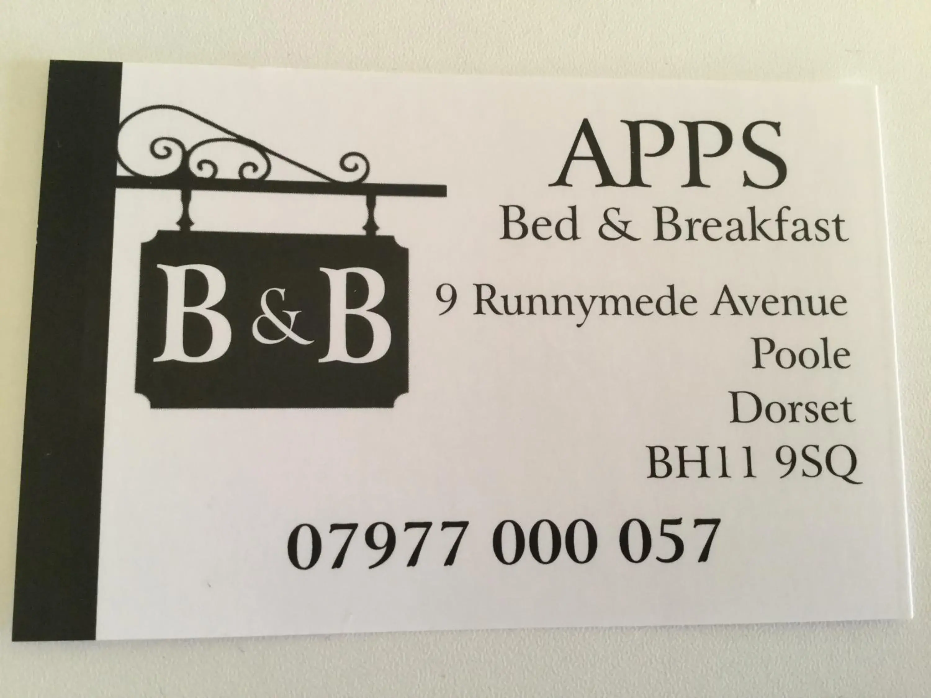 Apps B&B Apps B&B