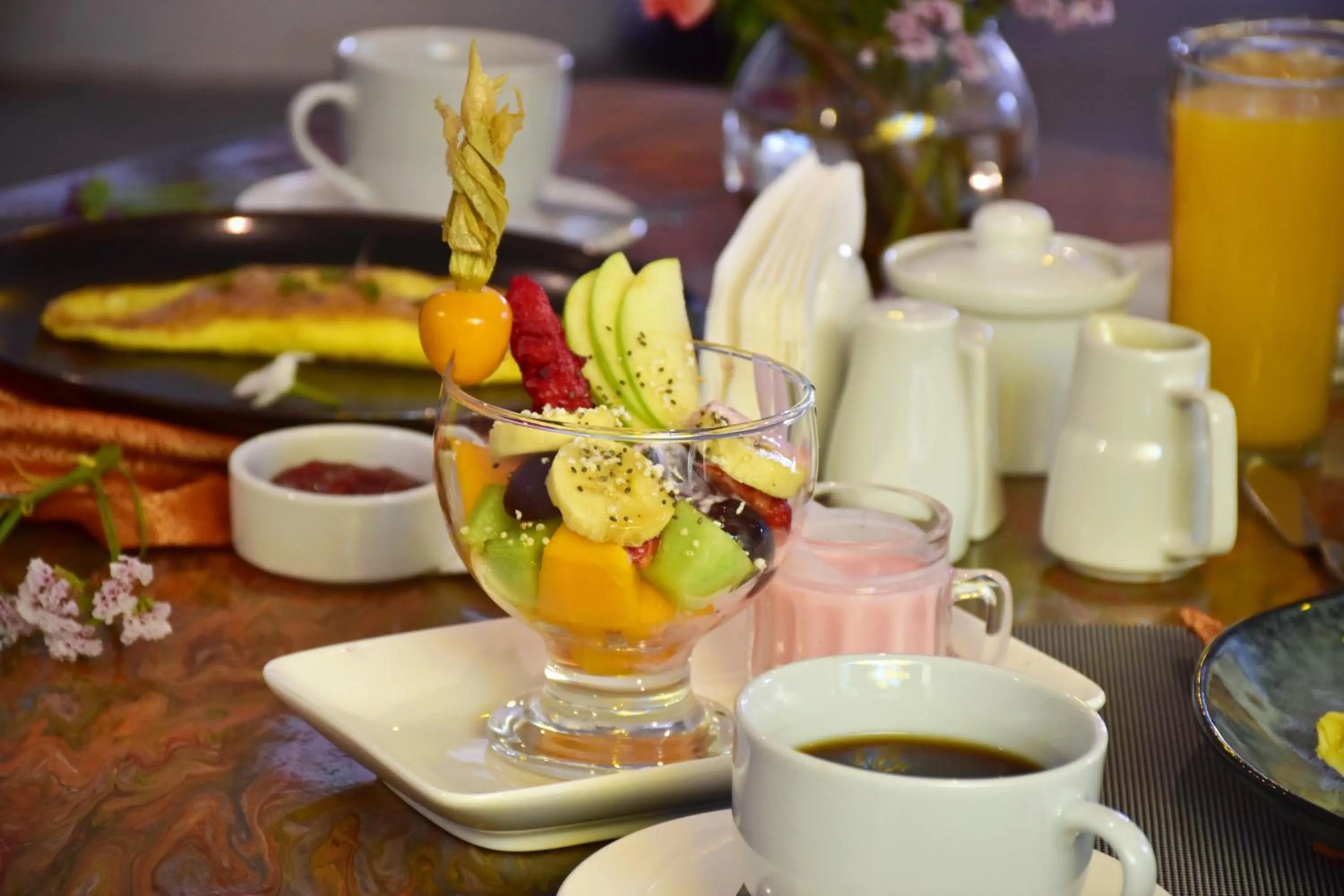 Restaurant/places to eat in Wifala Harmony Hotel