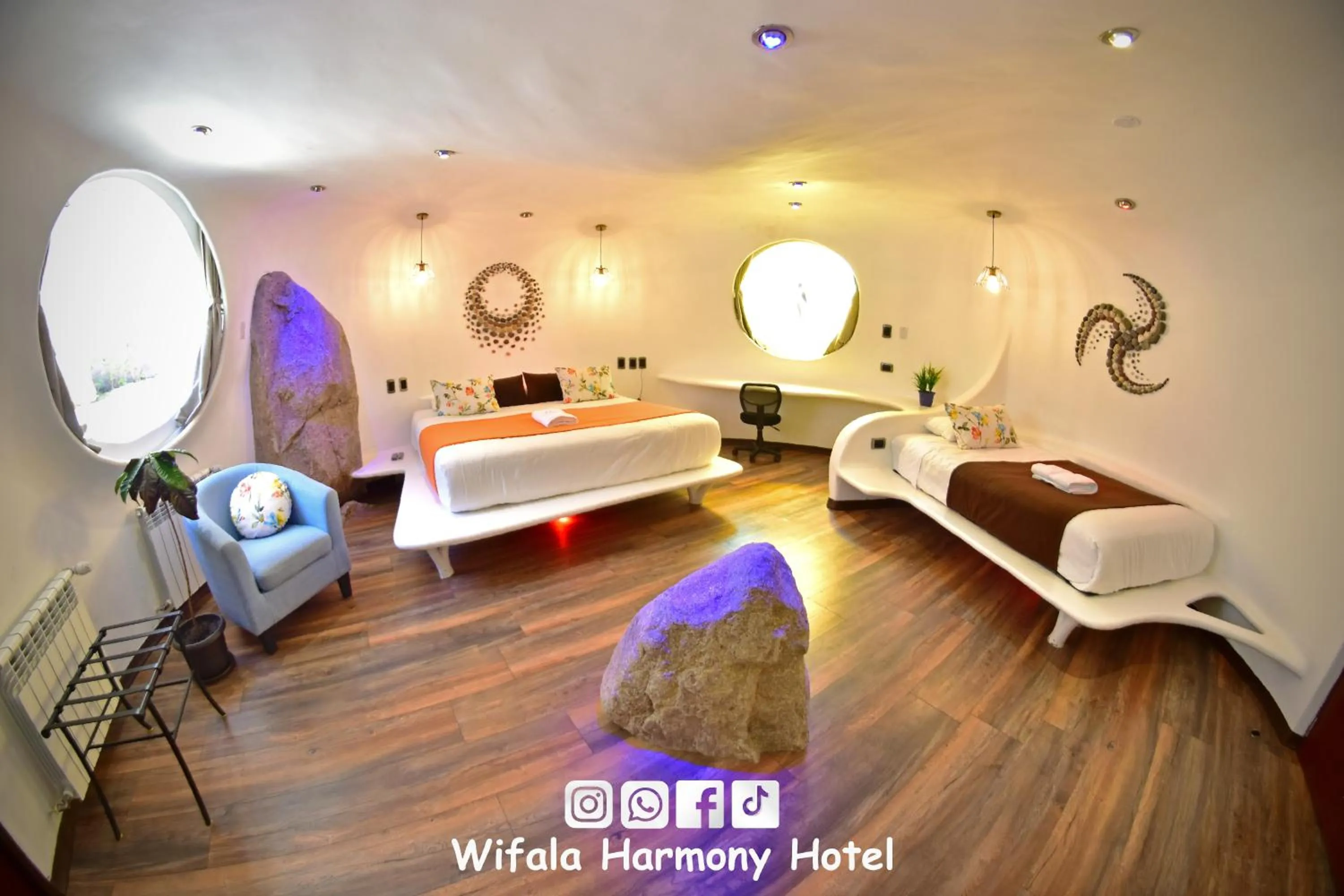 Photo of the whole room, Bed in Wifala Harmony Hotel