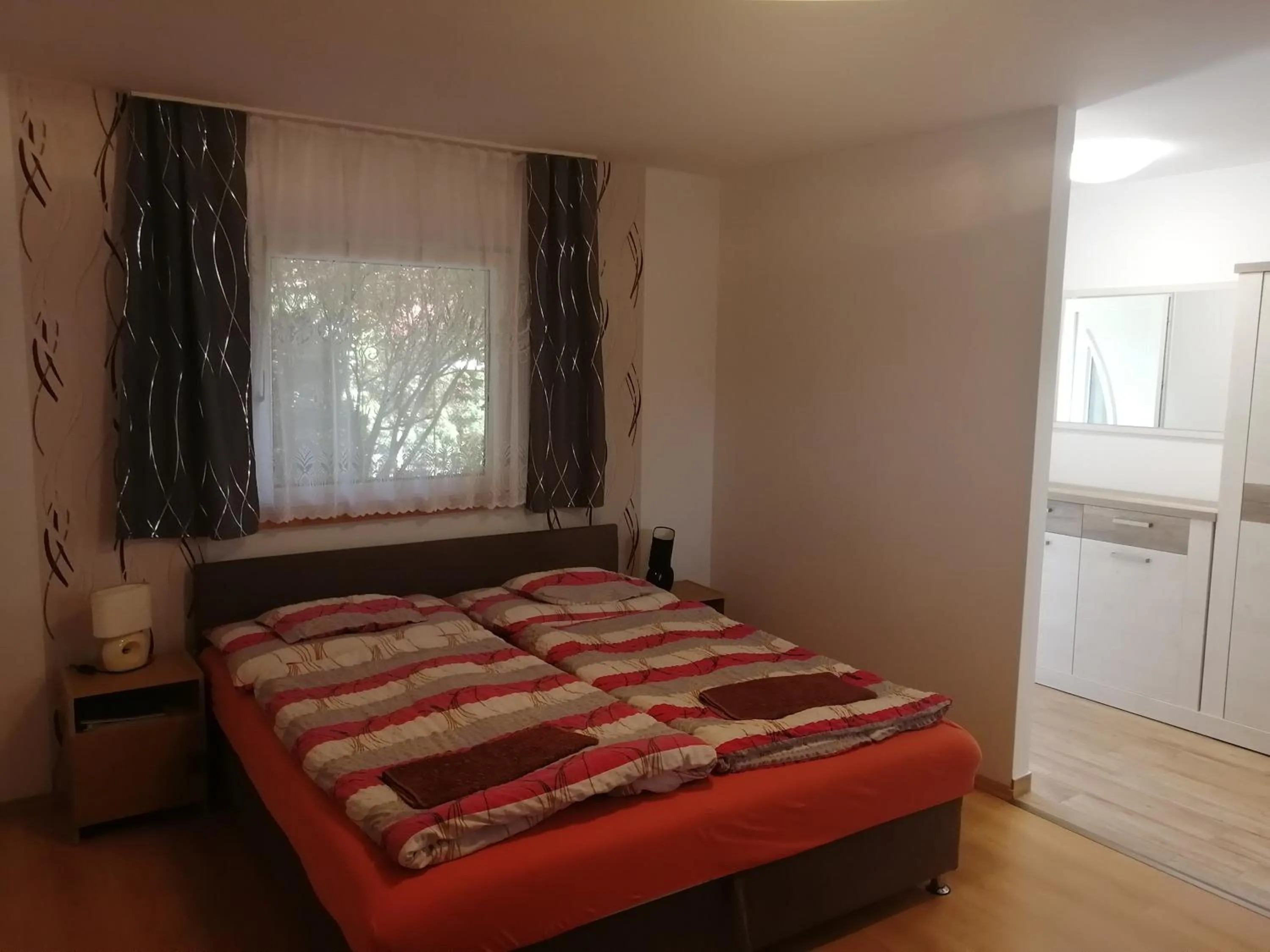 Bed in Tünde Apartman