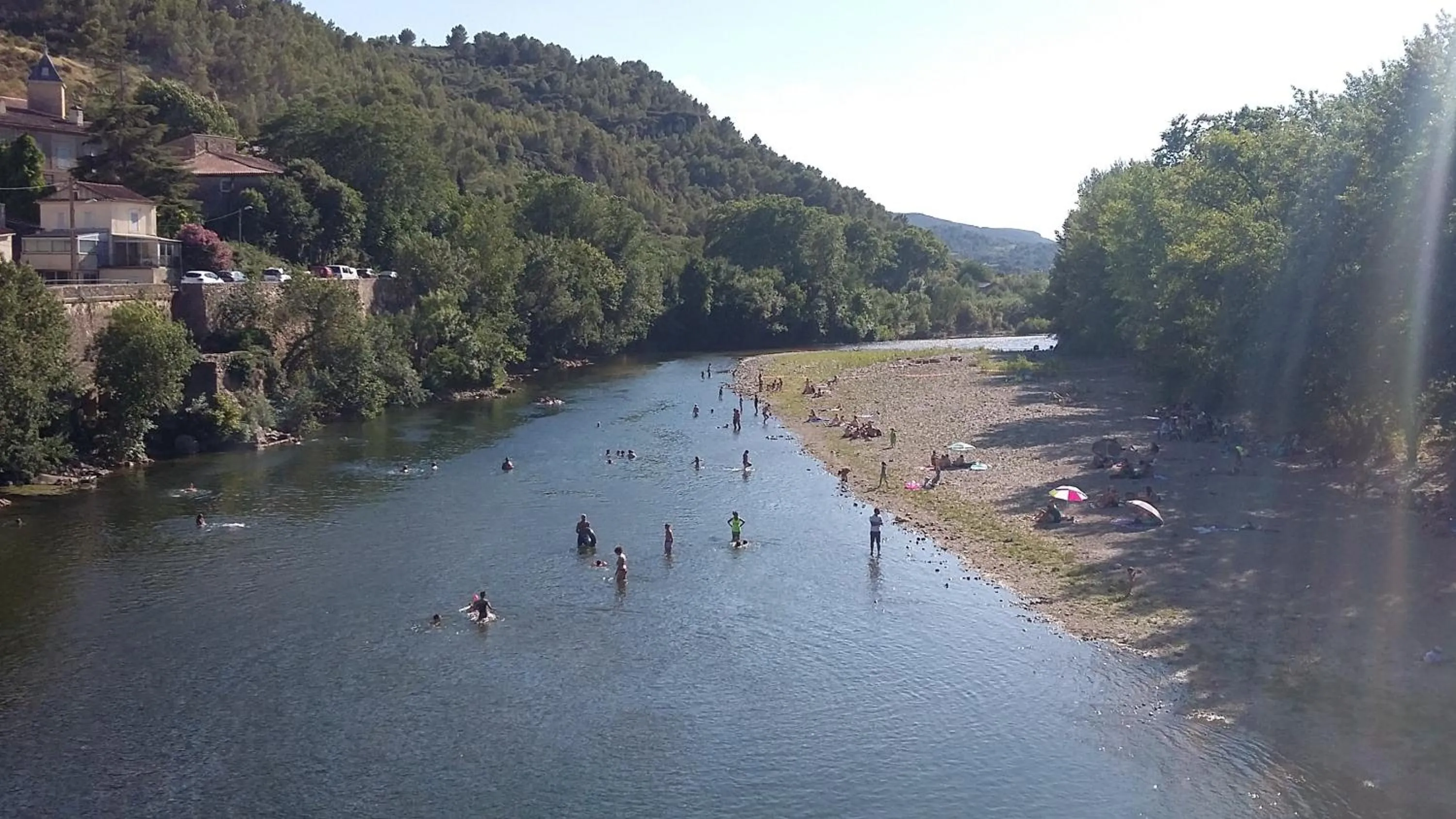 Natural landscape in L'écrin de l'Orb