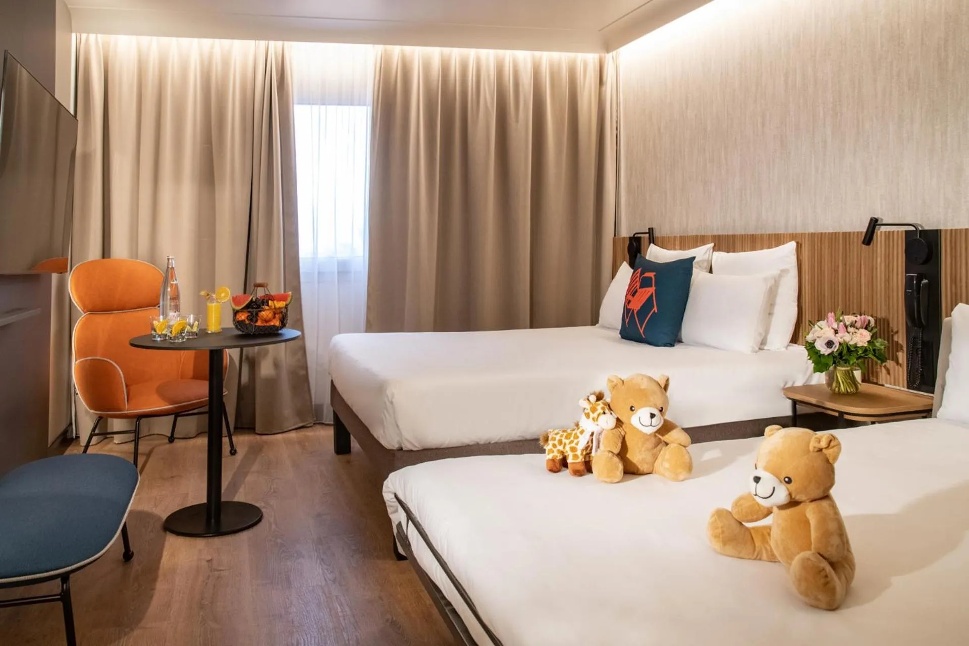 Bed in Novotel Nice Arenas Aeroport