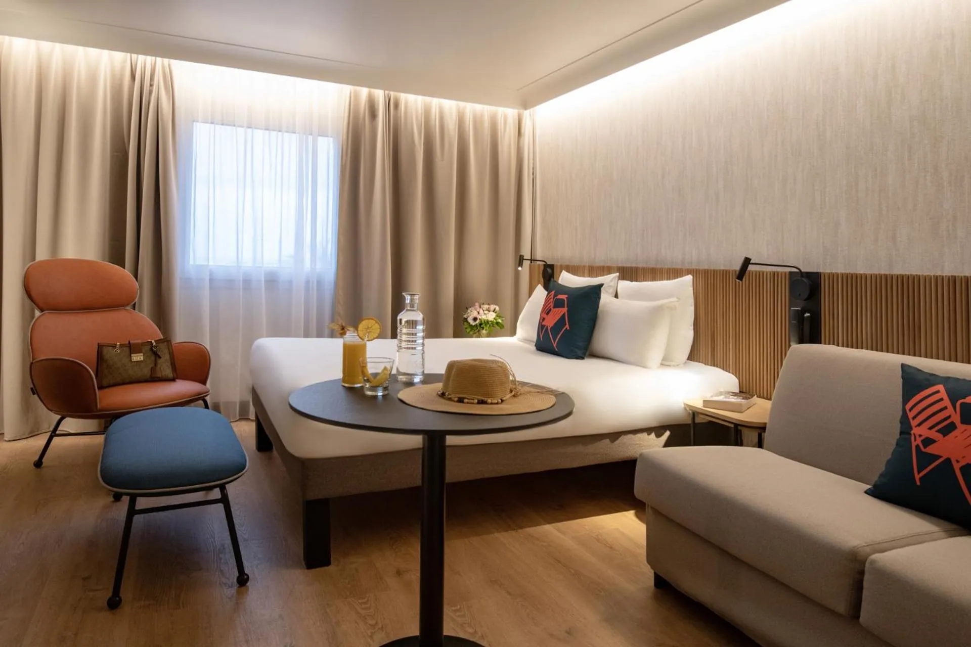 Bed in Novotel Nice Arenas Aeroport