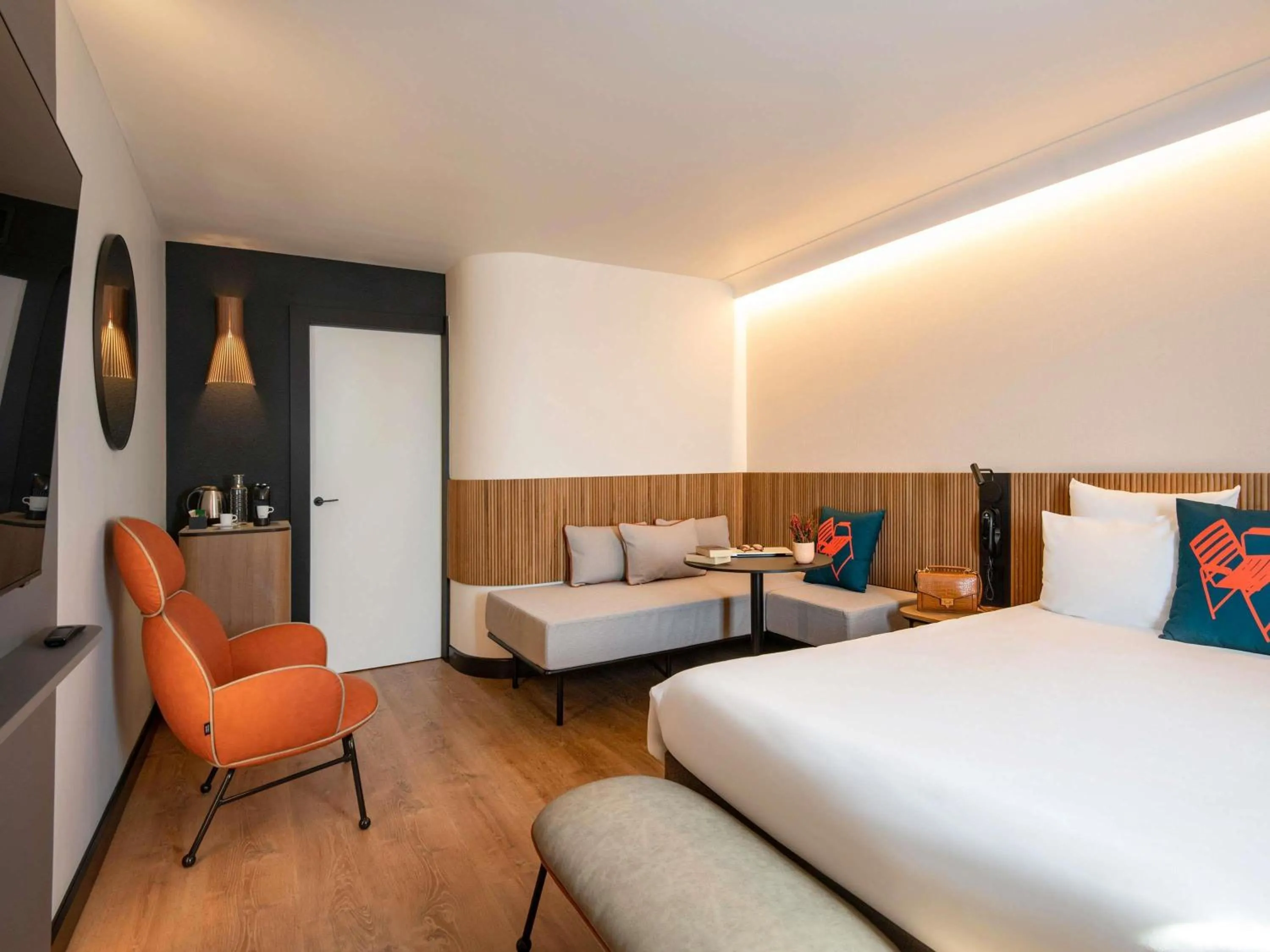 Bedroom, Bed in Novotel Nice Arenas Aeroport