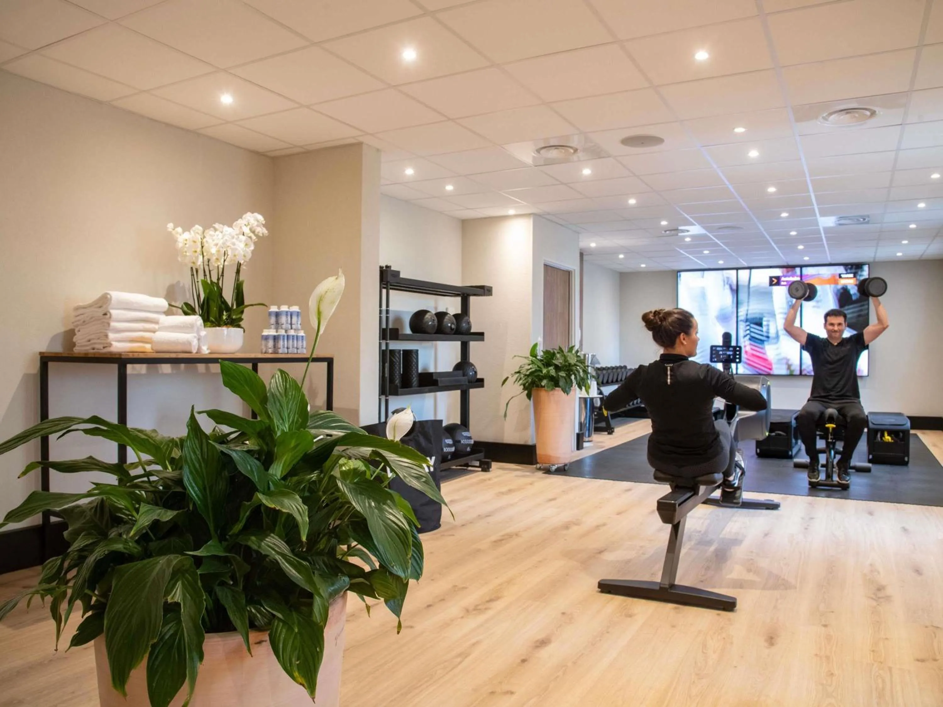 Fitness centre/facilities in Novotel Nice Arenas Aeroport