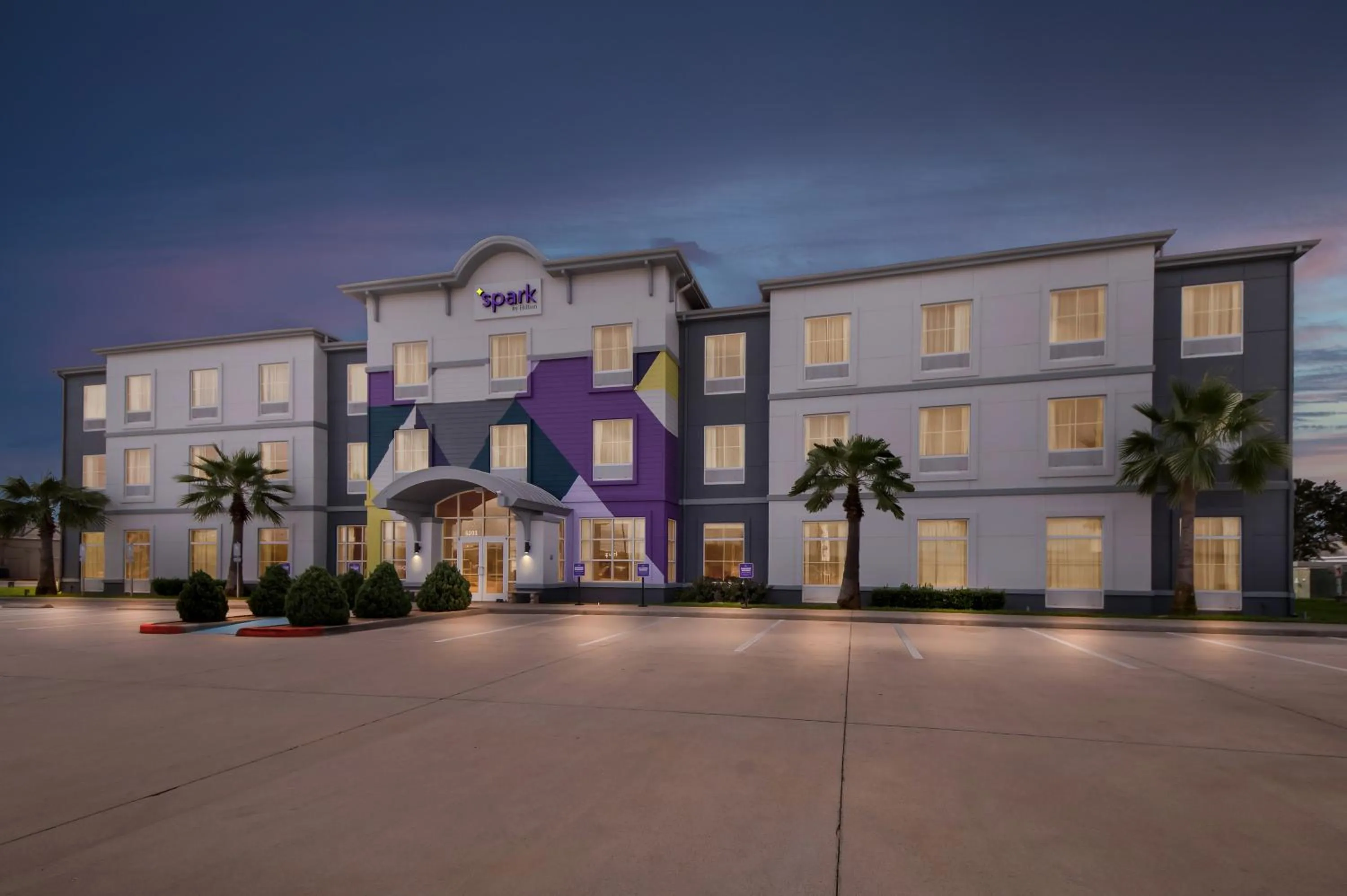 Property building in Spark by Hilton Victoria