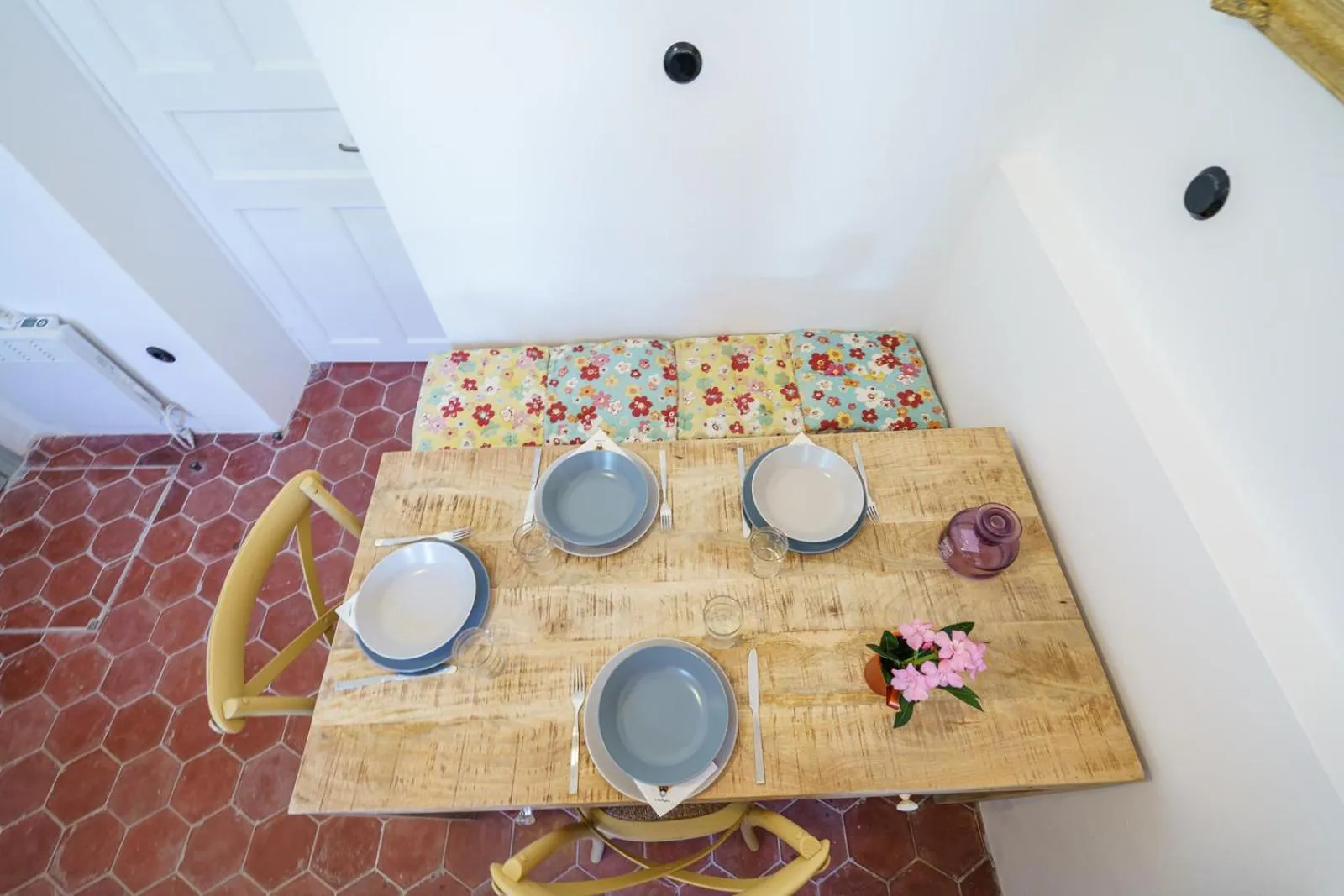 Dining area in LIVIN Hydra Garden Suite