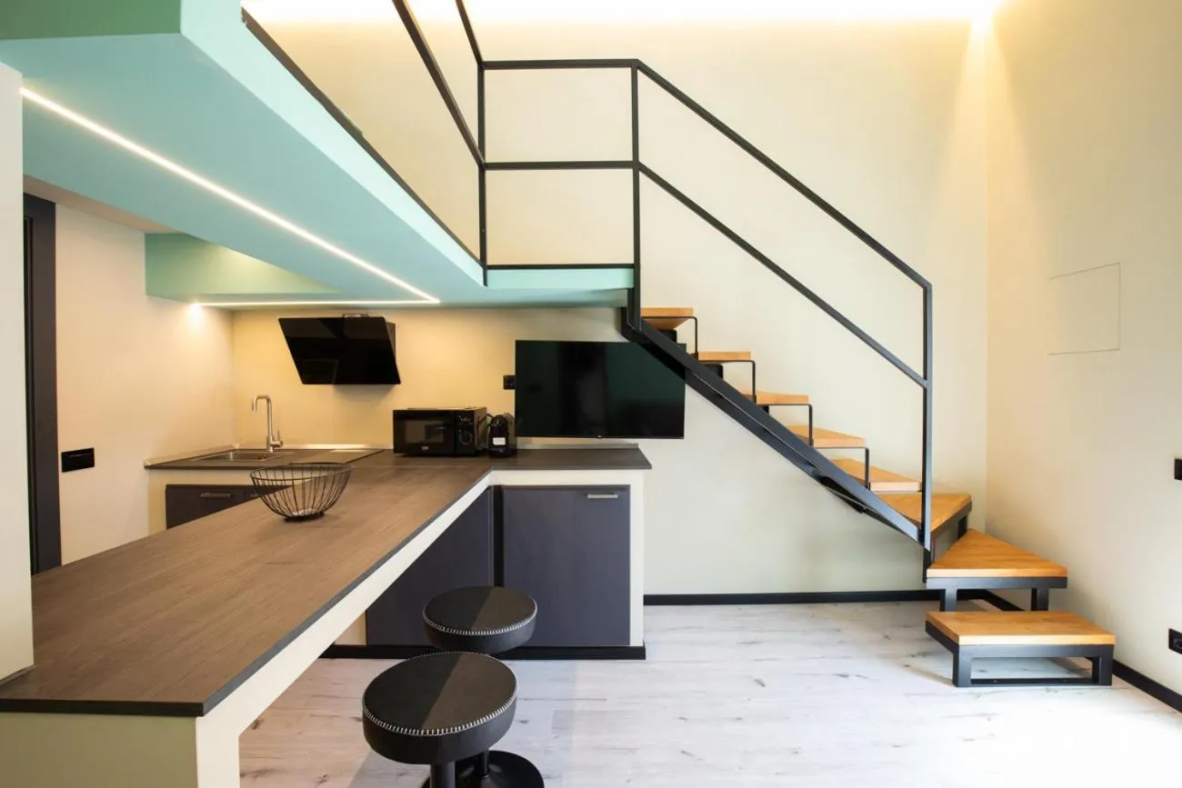 Dining area in OlbiaLoft