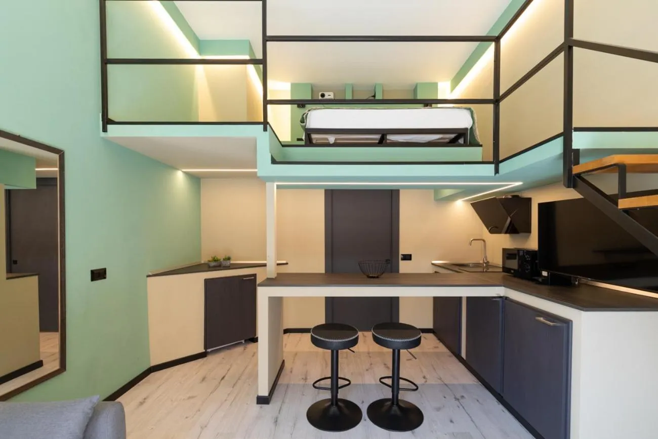 Photo of the whole room in OlbiaLoft