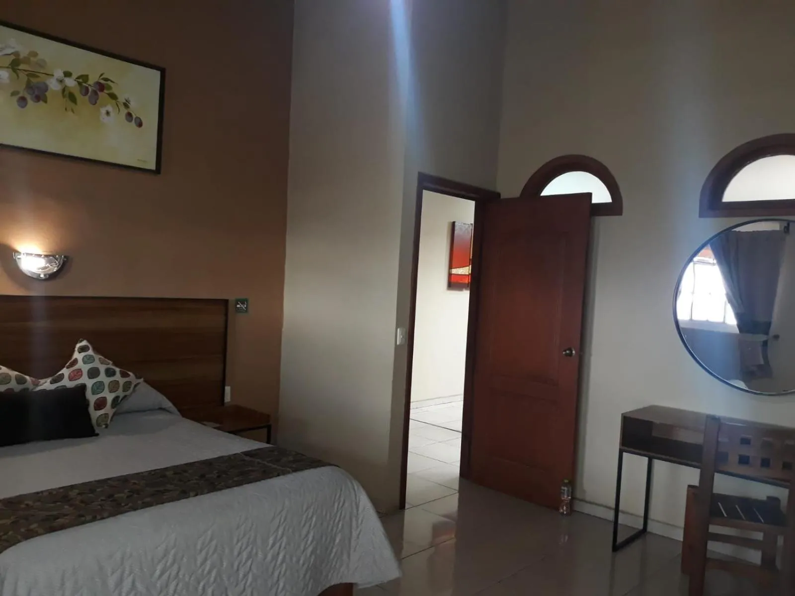 Bed in Hotel el Leñador