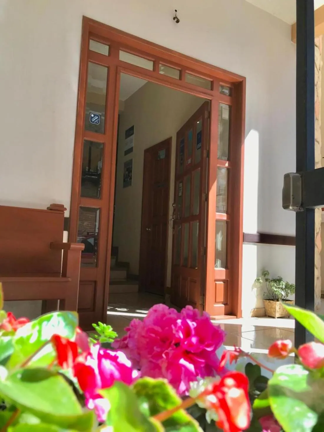 Property building in Hotel el Leñador