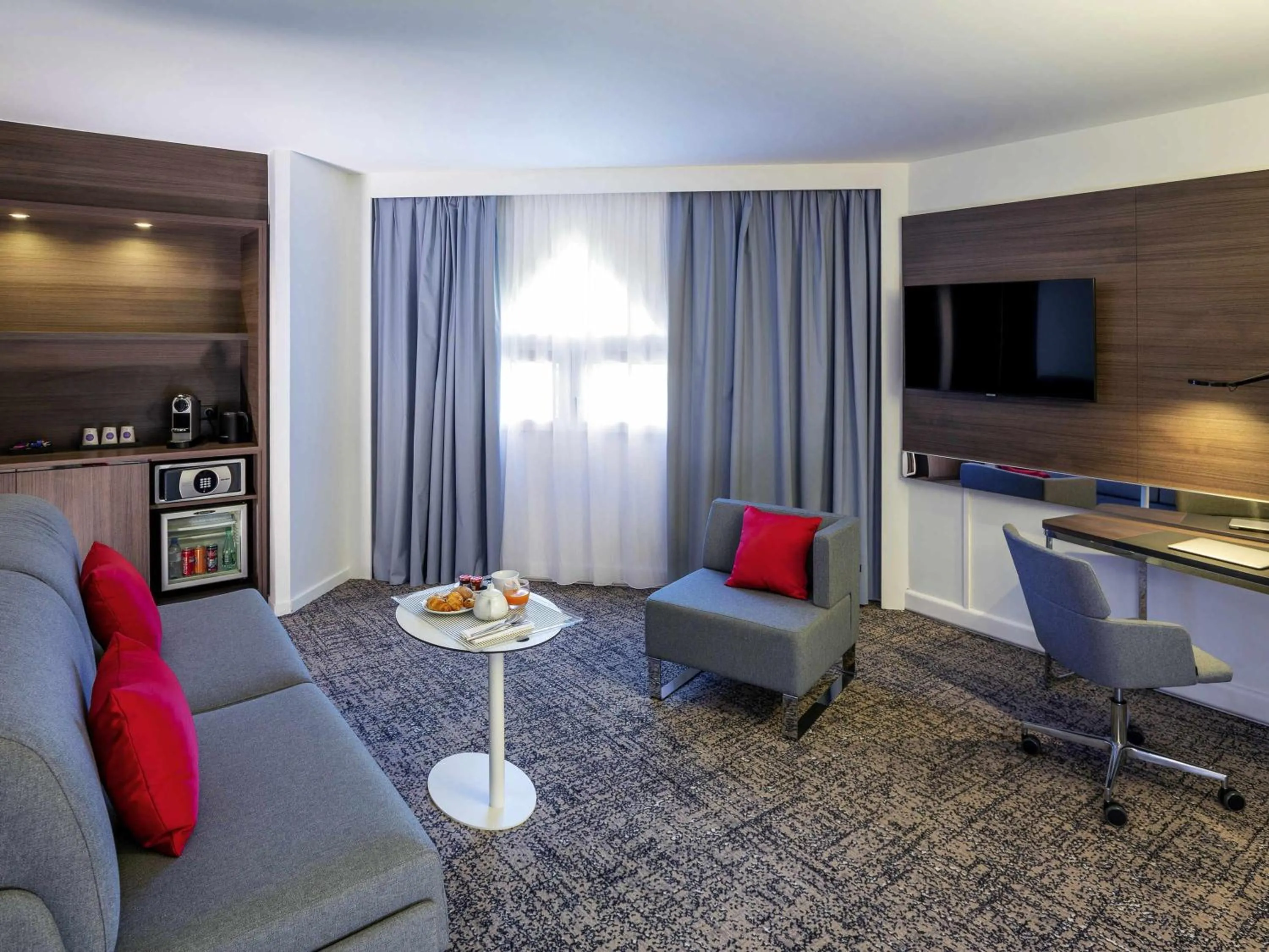 Bedroom in Novotel Toulouse Centre Compans Caffarelli