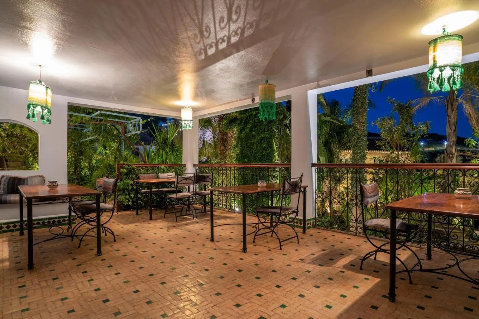 Patio in Hotel Molino Garden