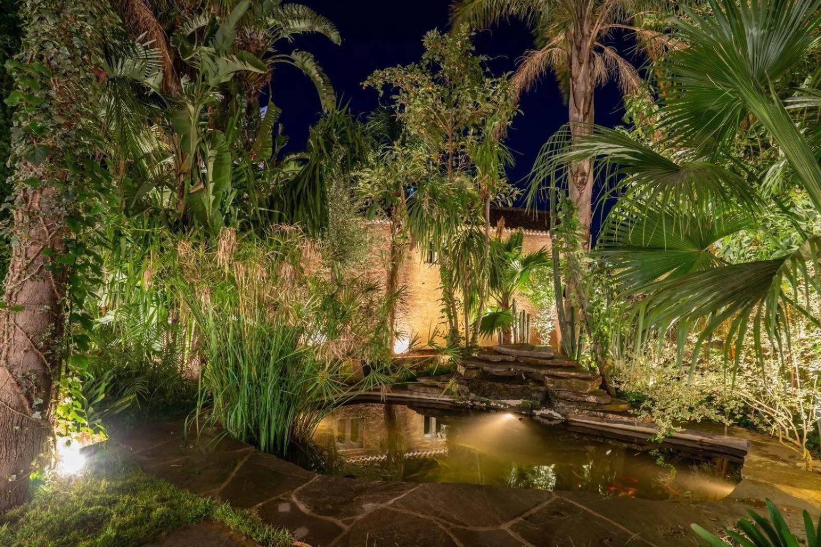 Garden in Hotel Molino Garden