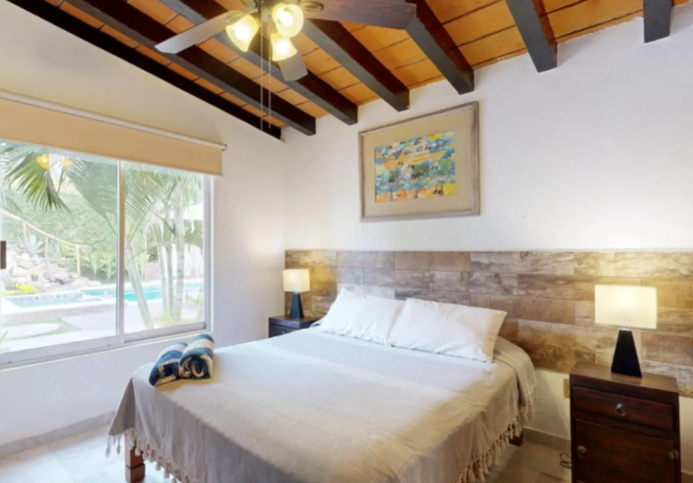 Bed in Aventura Pacifico Boutique Suites & Villas