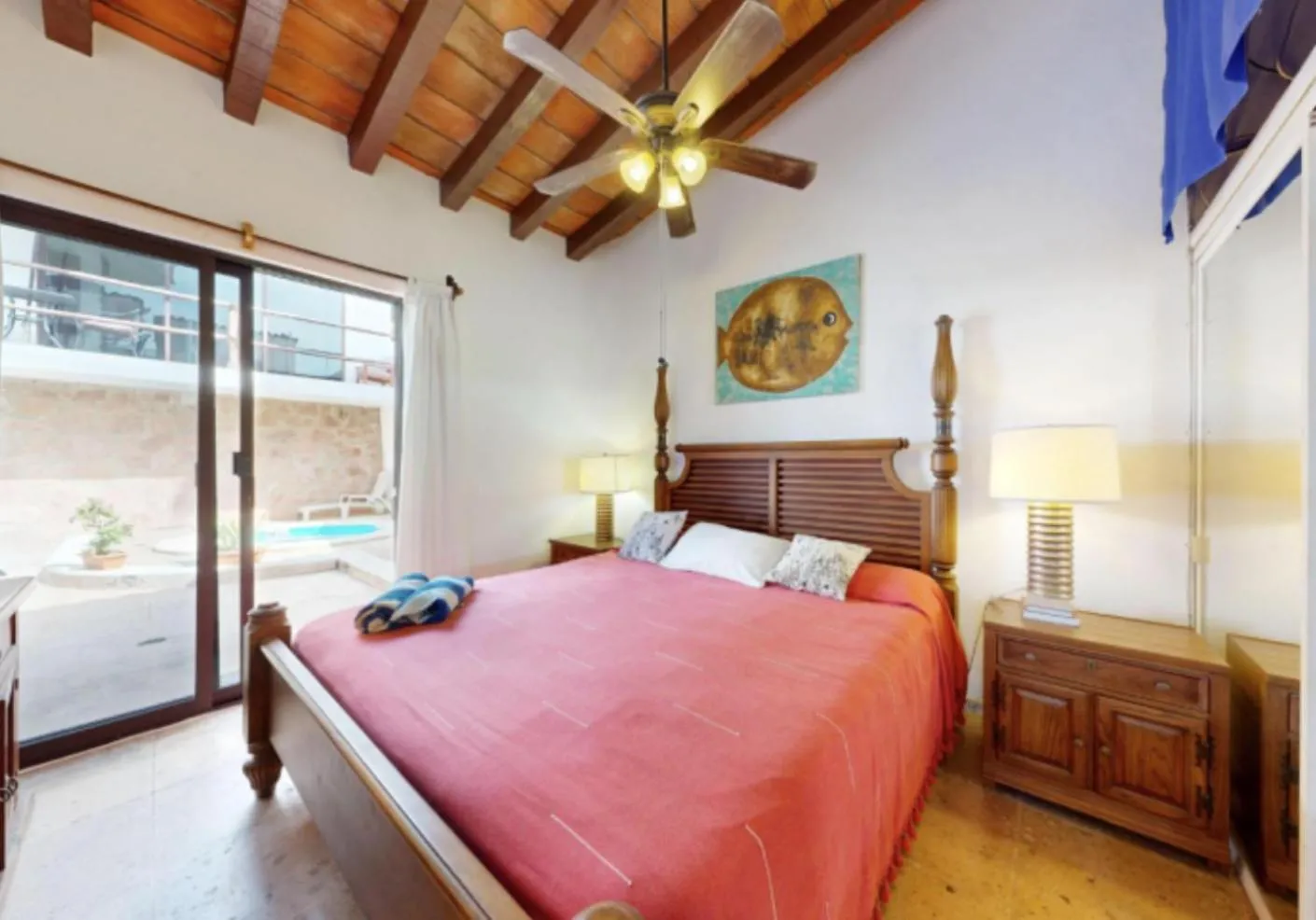 Bed in Aventura Pacifico Boutique Suites & Villas